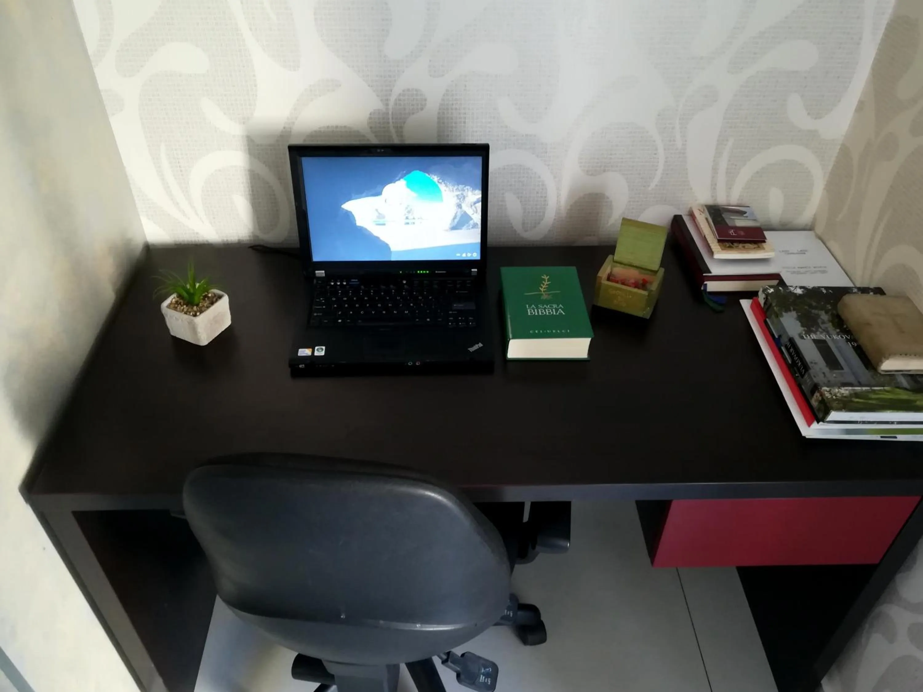 Communal lounge/ TV room in Hotel Dina