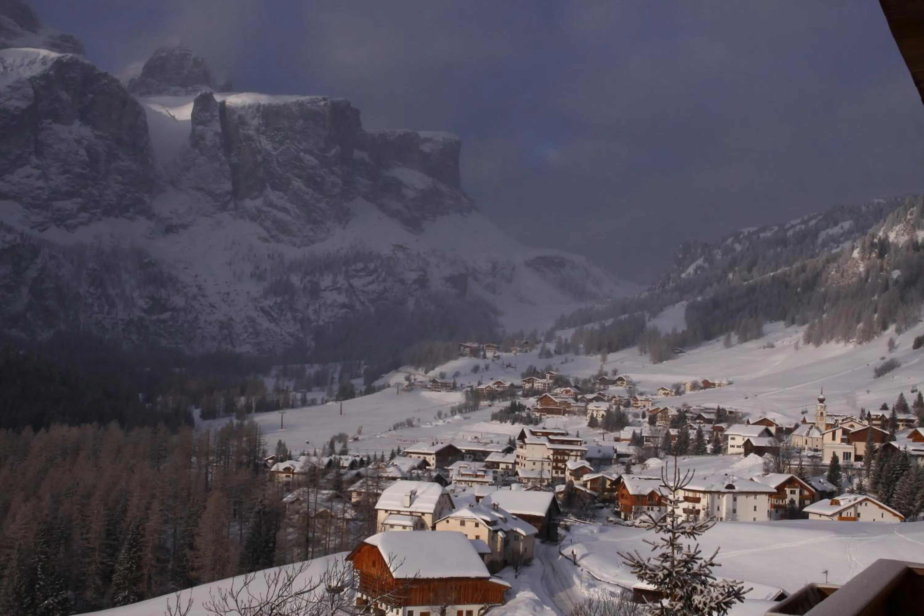 Bird's eye view in Pensione Vittoria