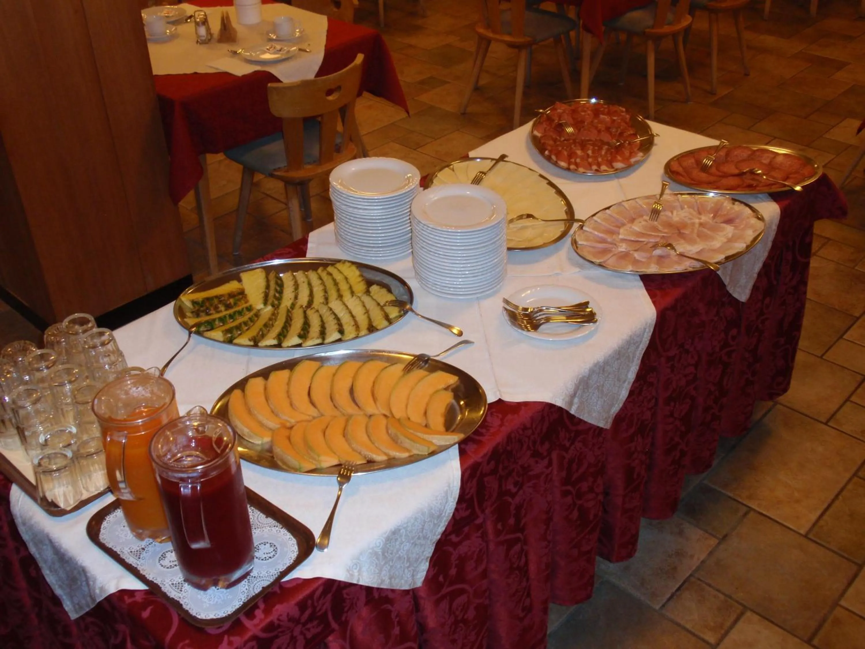 Food and drinks in Pensione Vittoria