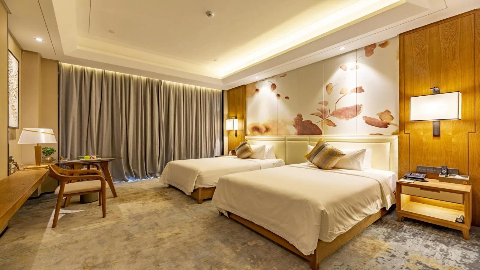 bunk bed, Bed in Jinling Grand Hotel Nanchang