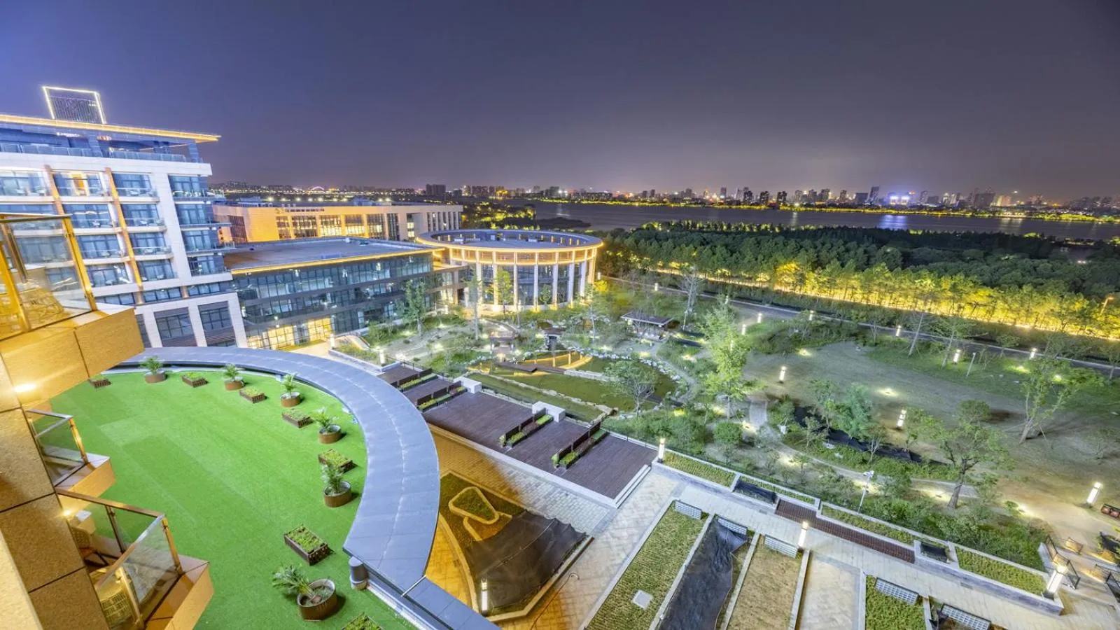 Balcony/Terrace in Jinling Grand Hotel Nanchang