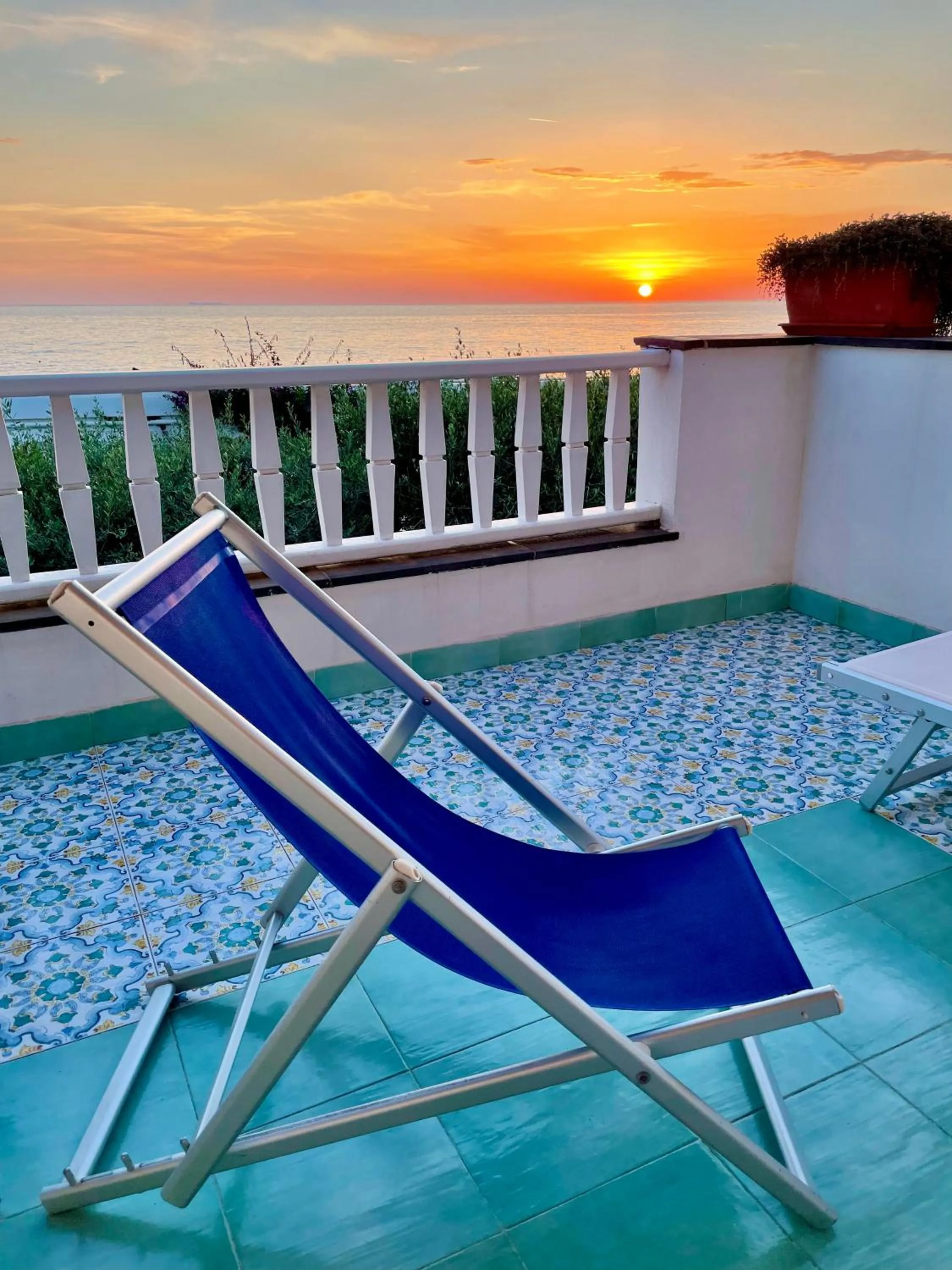 Balcony/Terrace in Hotel La Scogliera