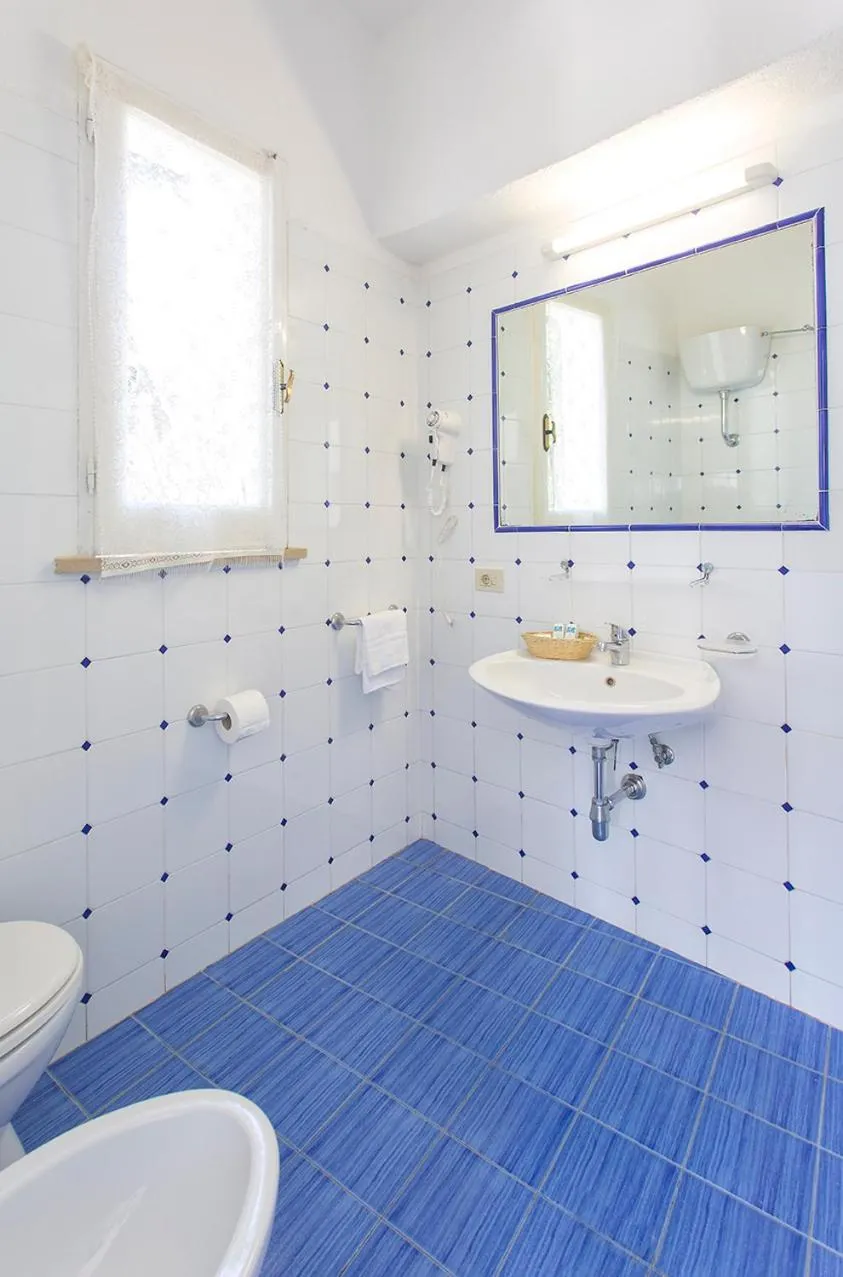 Toilet in Hotel La Scogliera