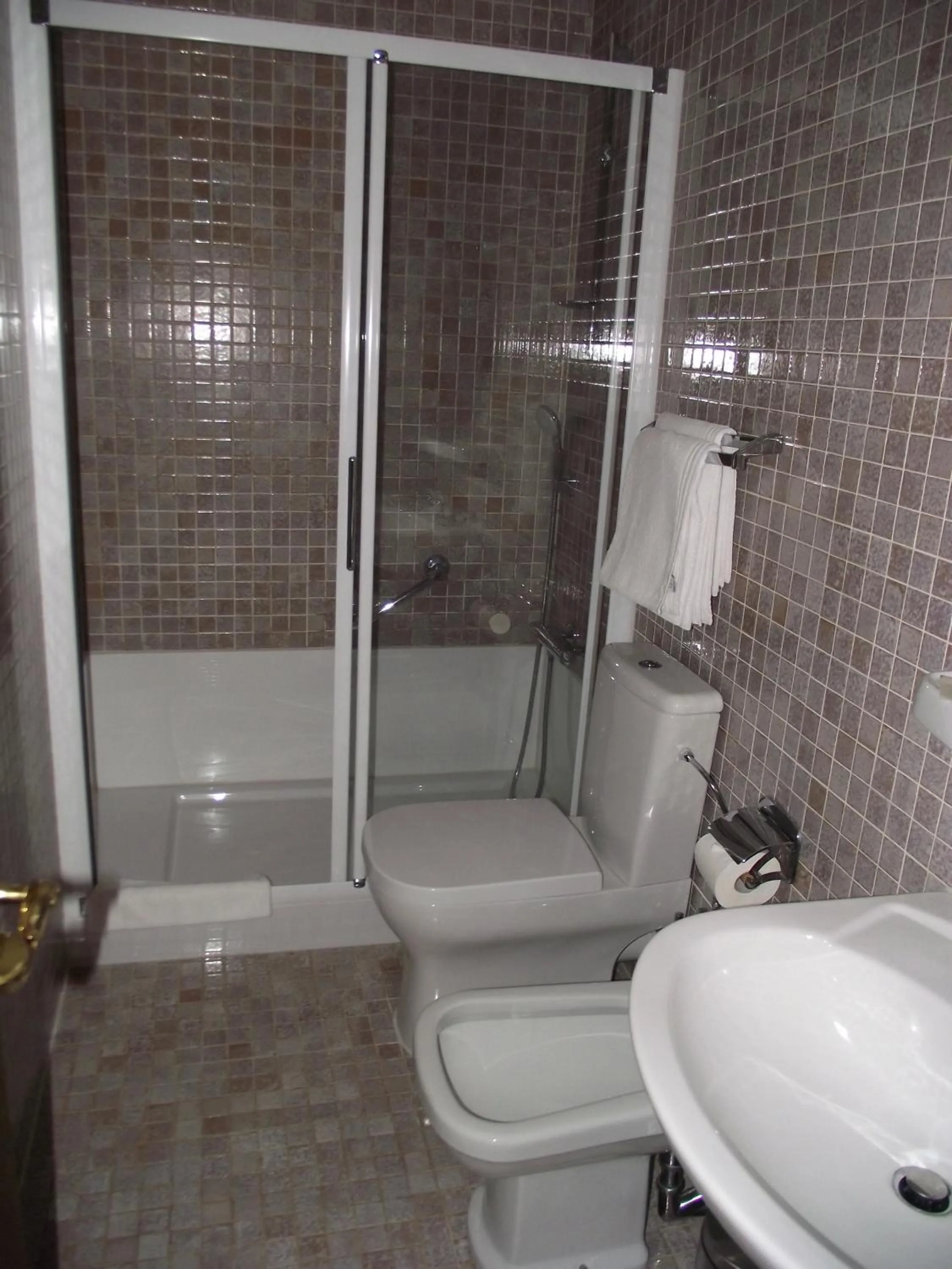 Bathroom in Hostellerie au Cygne