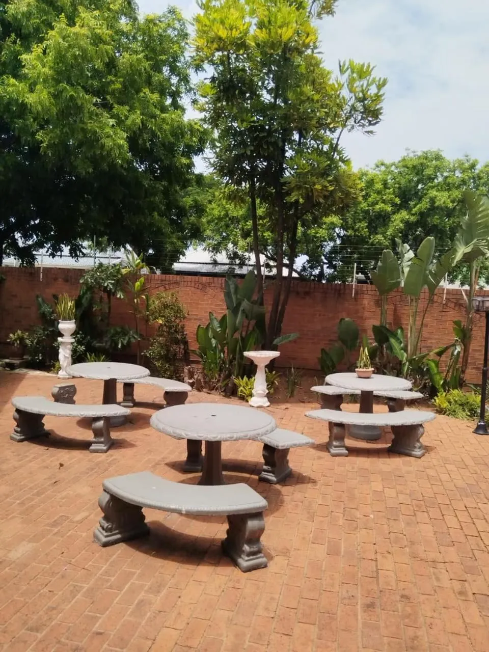 Garden view in Concord Christian Guesthouse