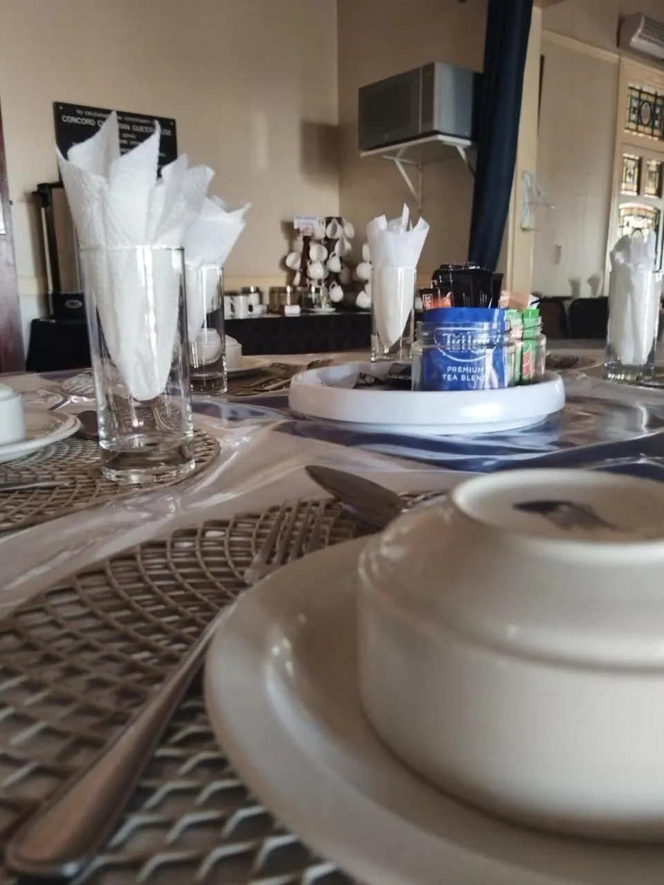 Food and drinks in Concord Christian Guesthouse