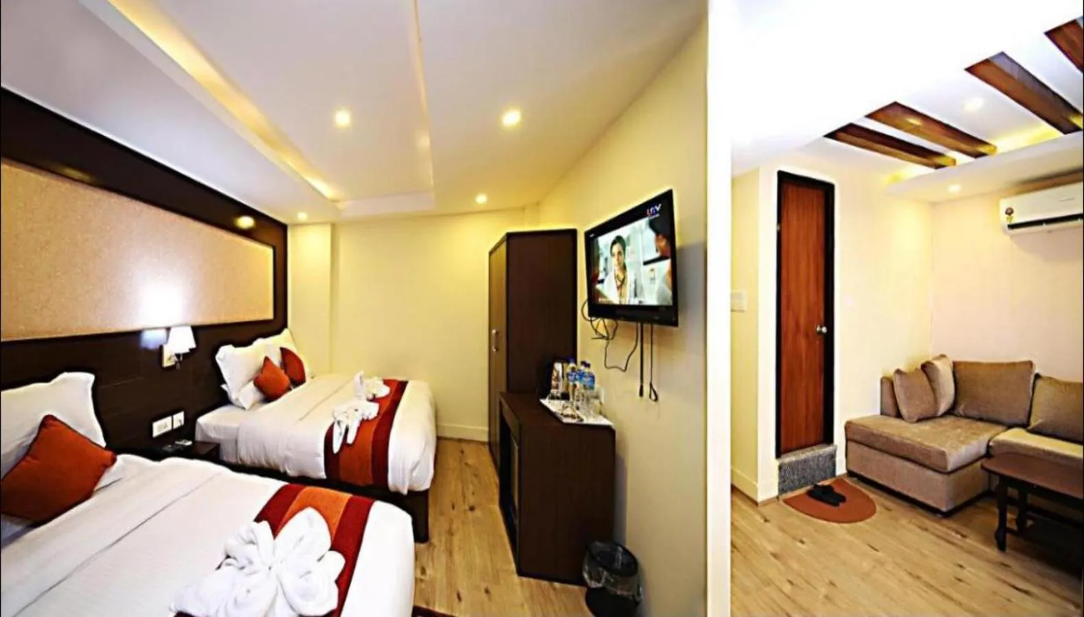 King Suite with Balcony in Hotel Sapana Garden Thamel