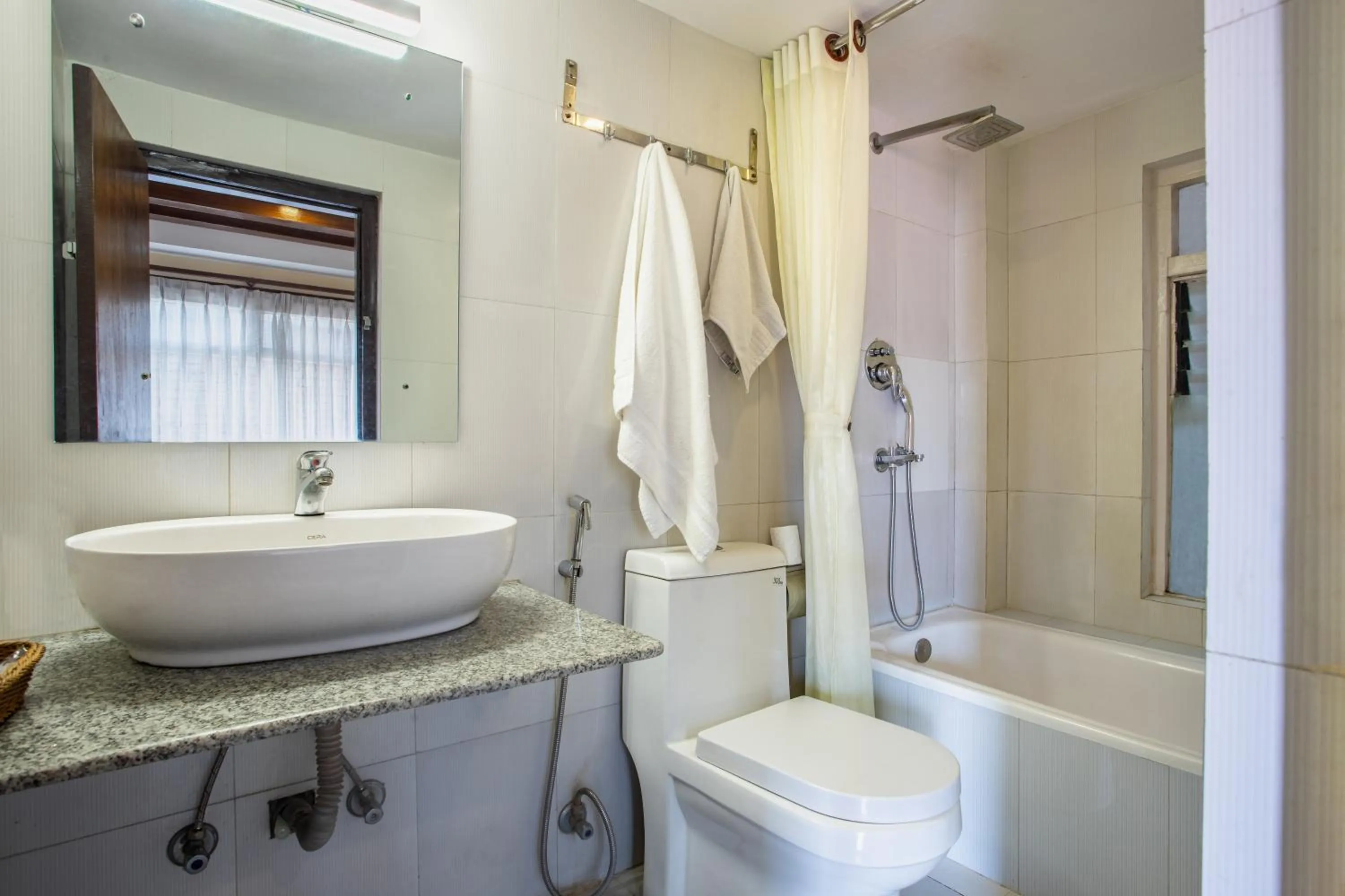 Toilet in Hotel Sapana Garden Thamel