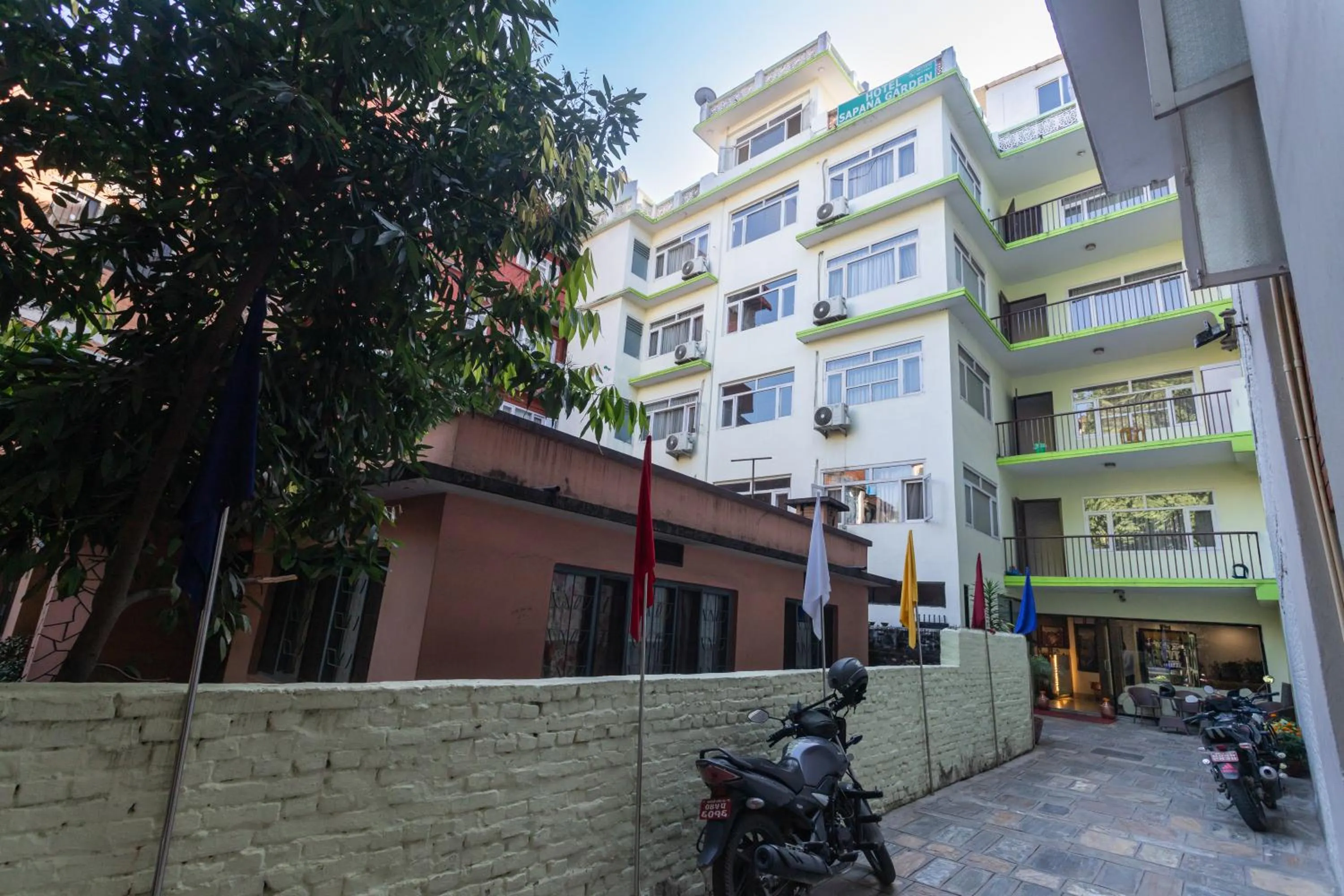 Property building in Hotel Sapana Garden Thamel