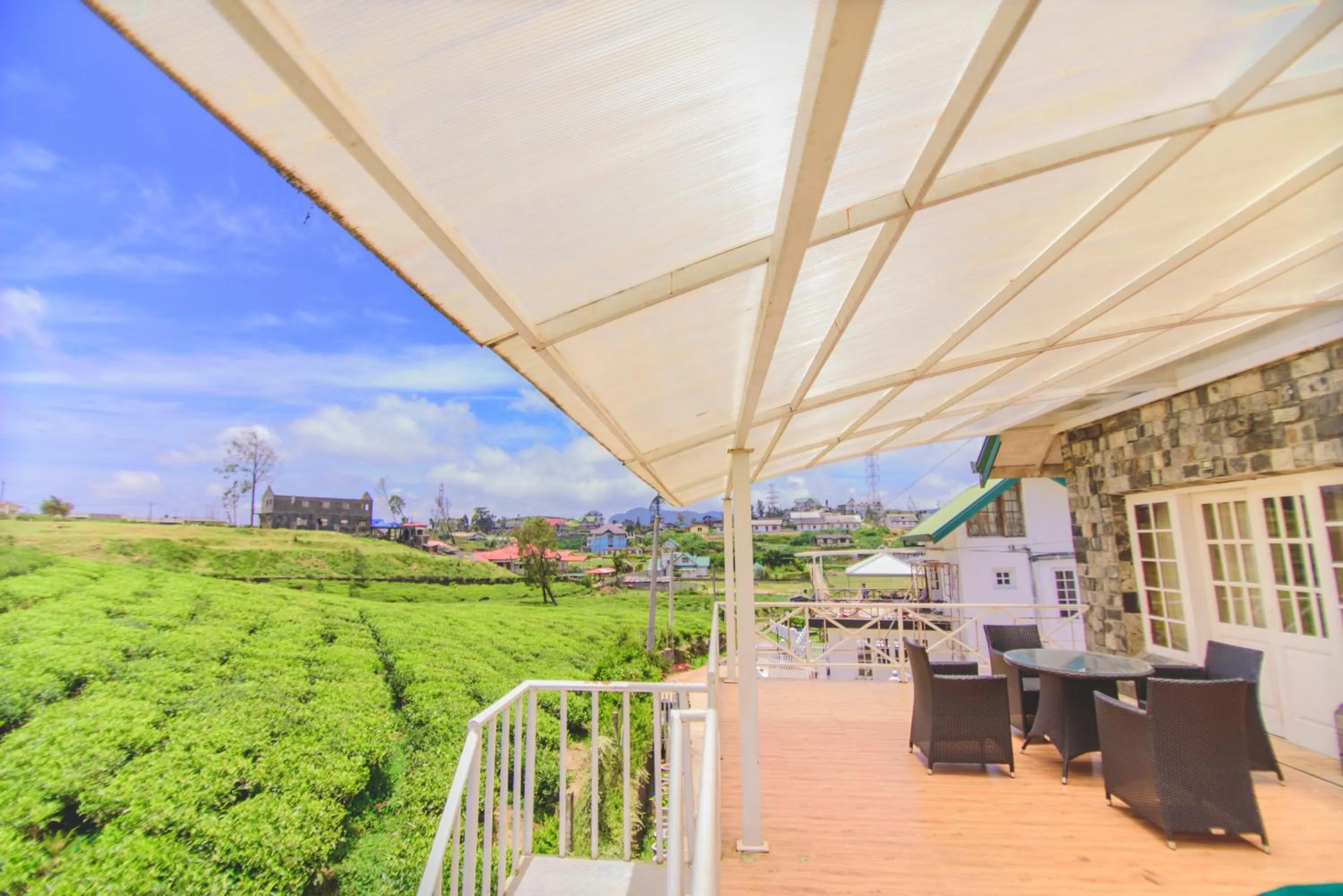Natural landscape in Sarah Cottage Nuwara Eliya