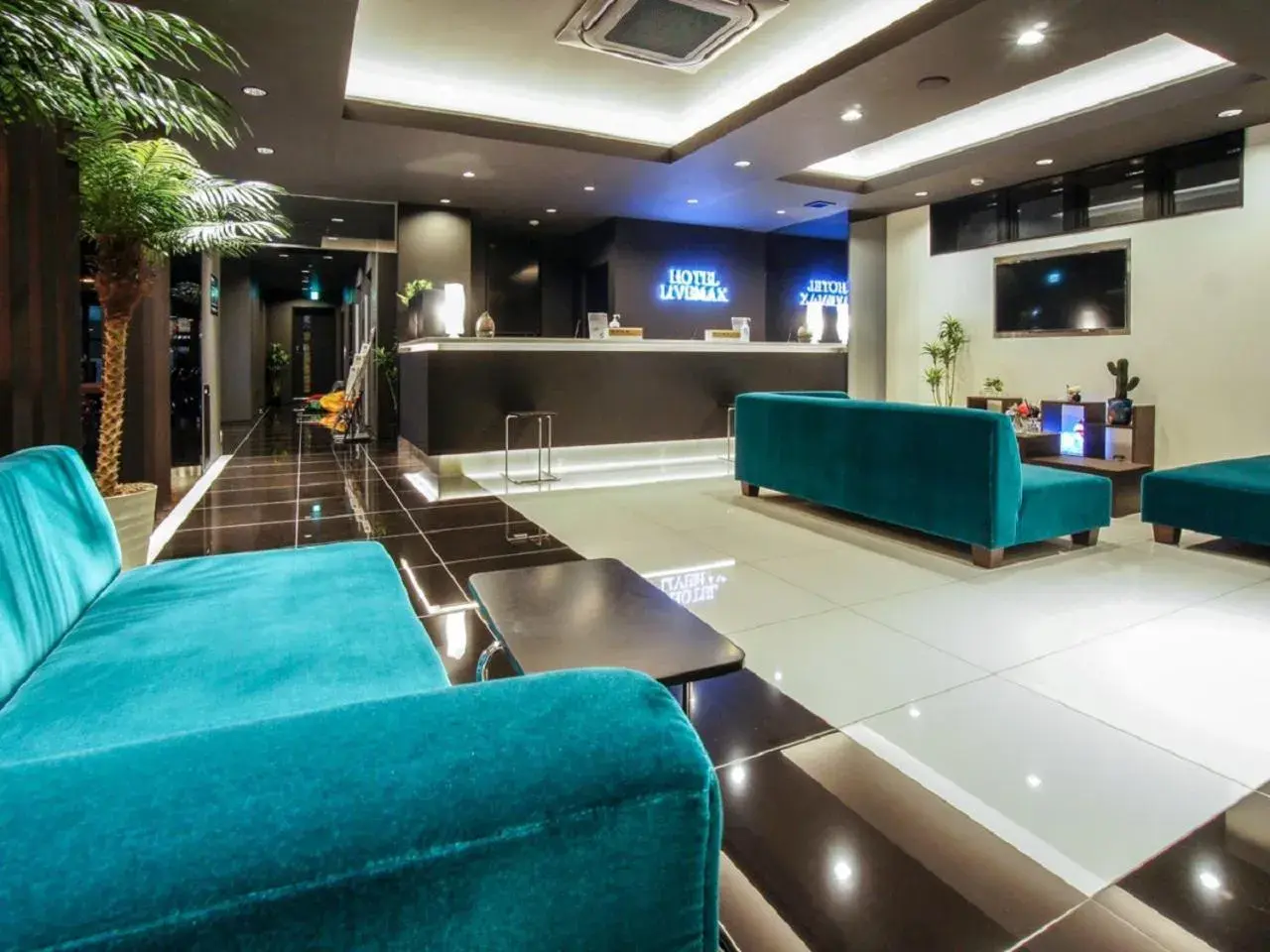 Lobby or reception in HOTEL LiVEMAX Nagoya Sakae East Lobby or reception in HOTEL LiVEMAX Nagoya Sakae East