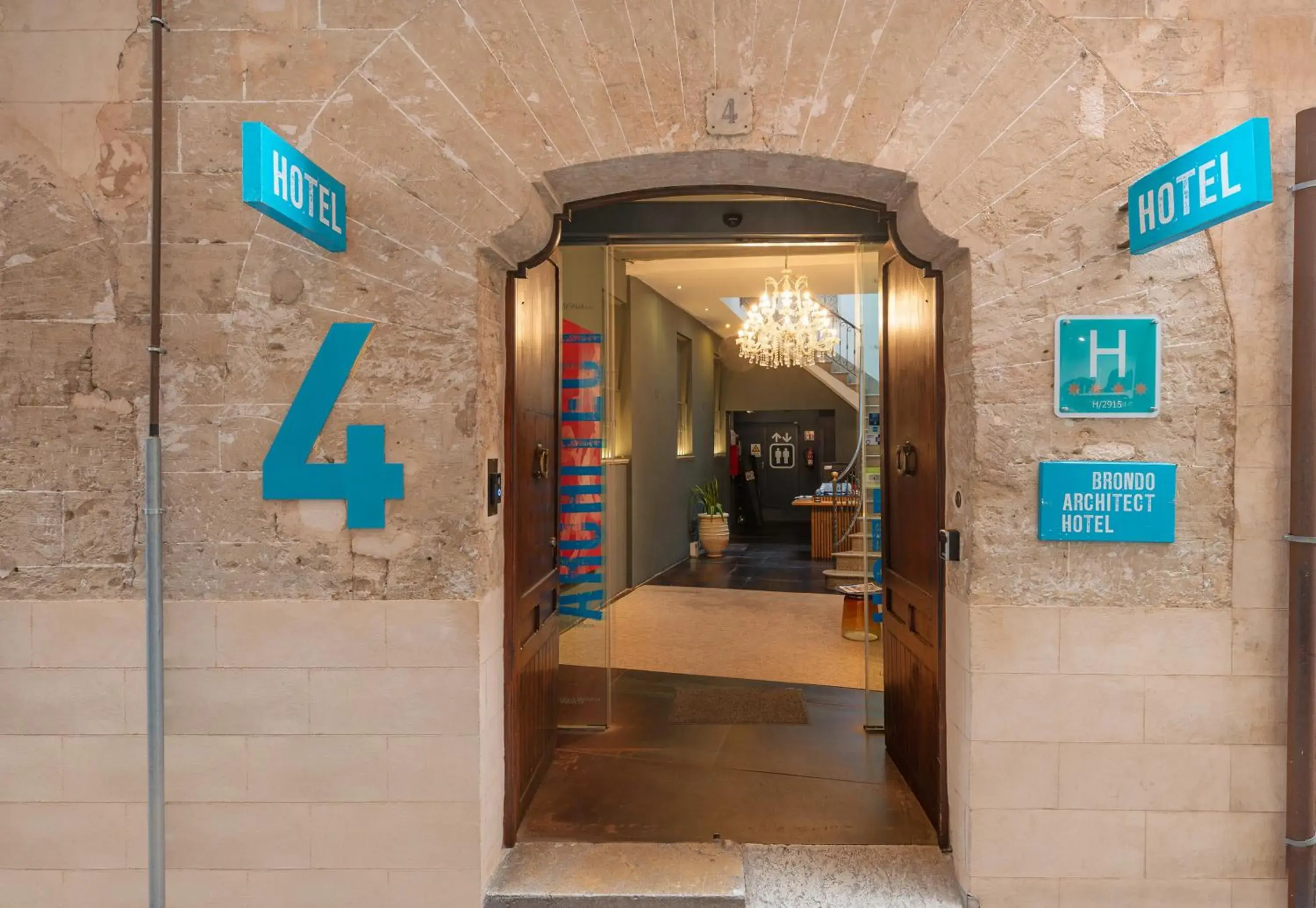 Facade/entrance in Brondo Architect Hotel Facade/entrance in Brondo Architect Hotel