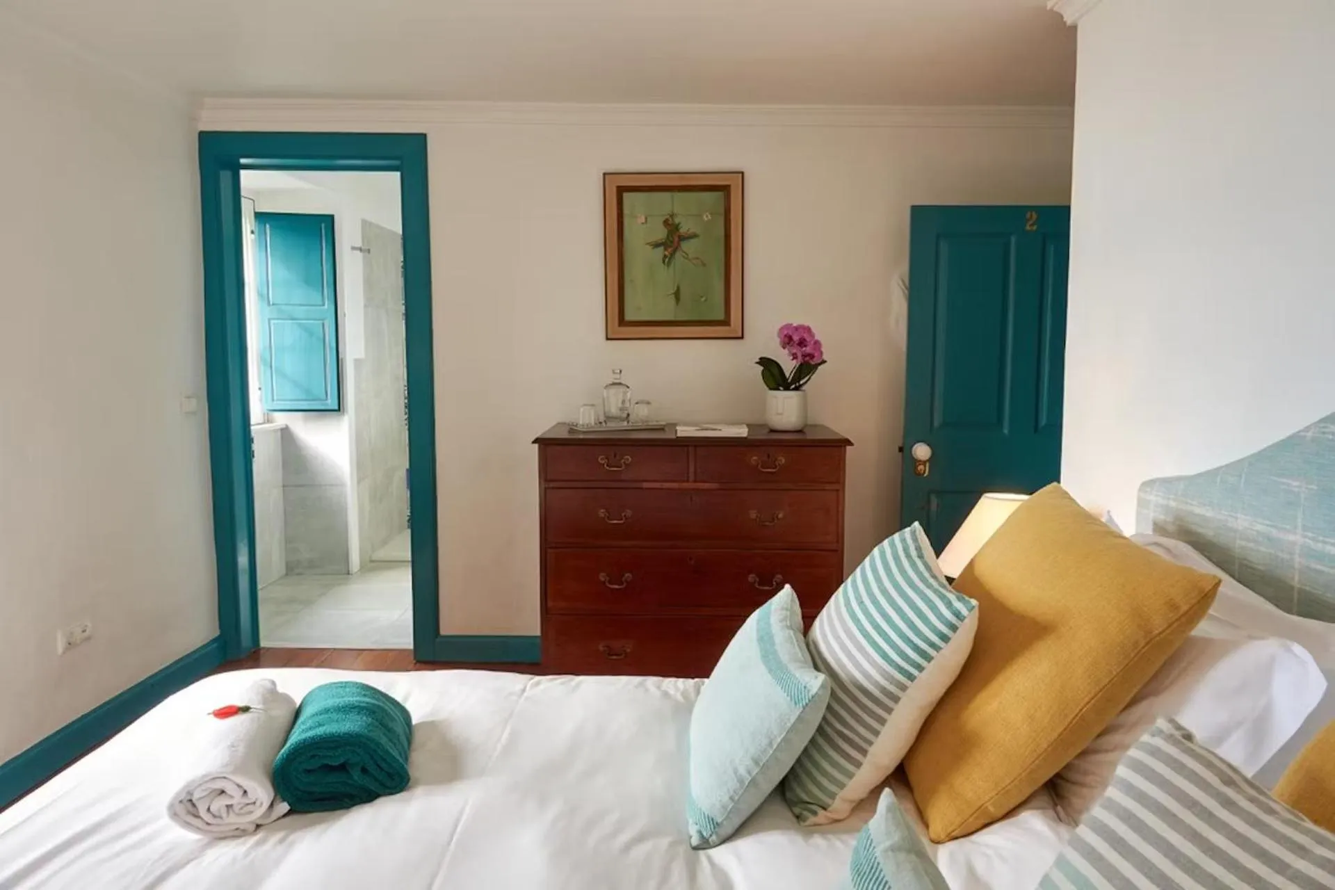 Bedroom, Bed in Quinta das Vinhas