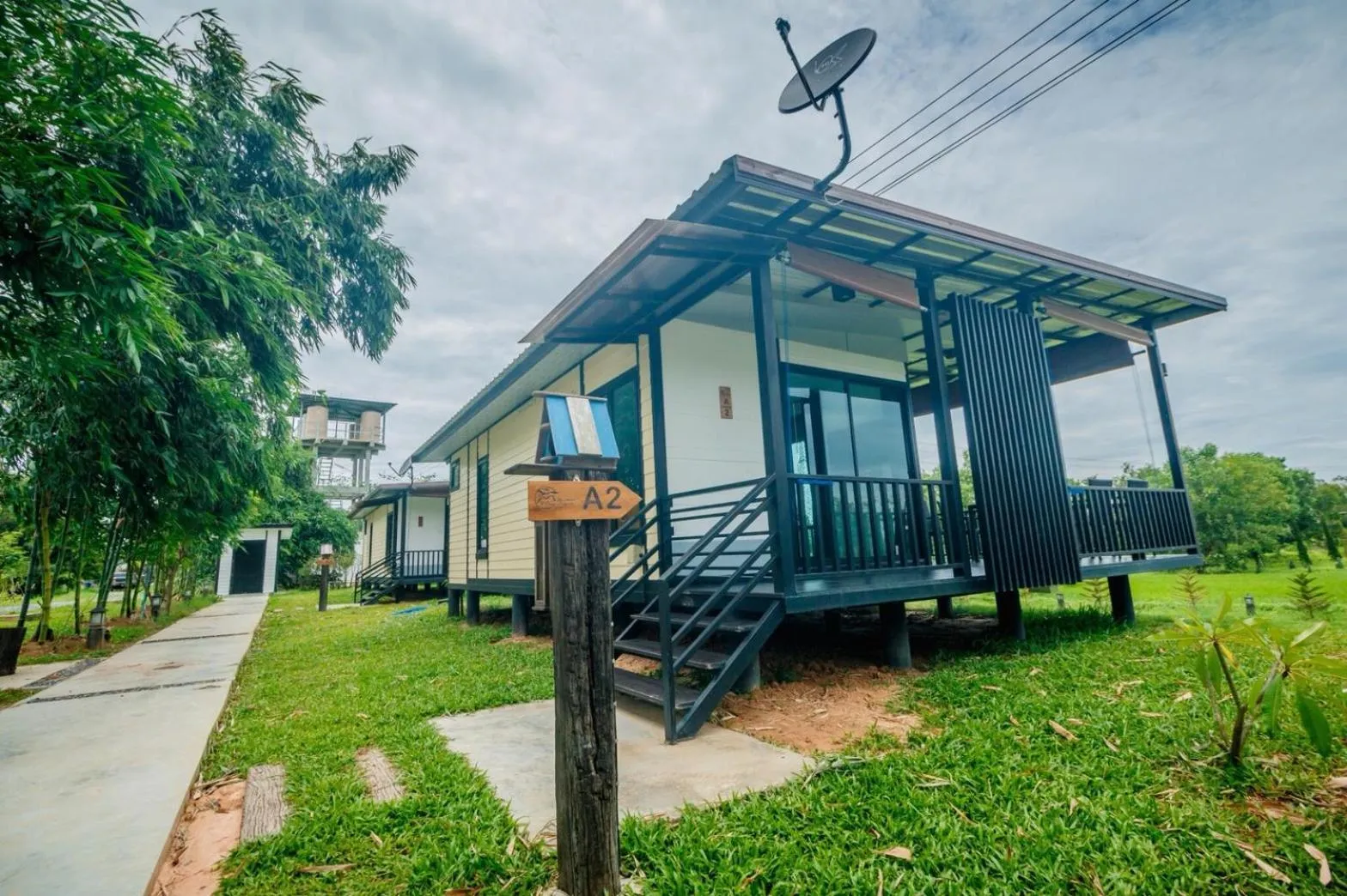 Property building in Mae On Village Resort