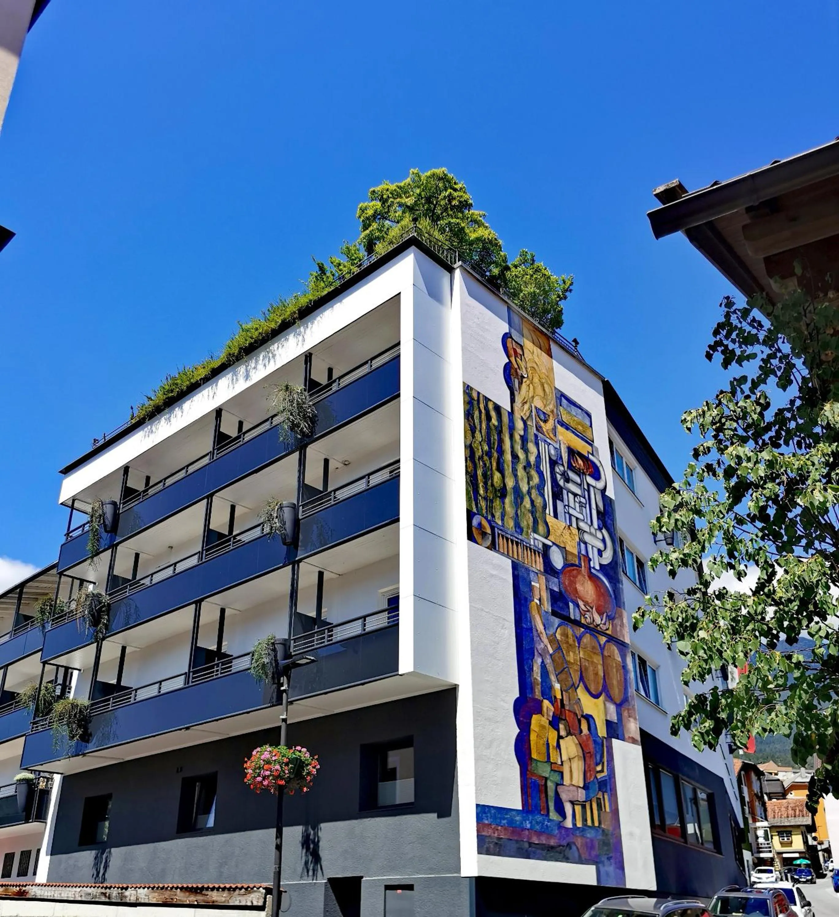 Property building in Stadthotel EGGERBRÄU