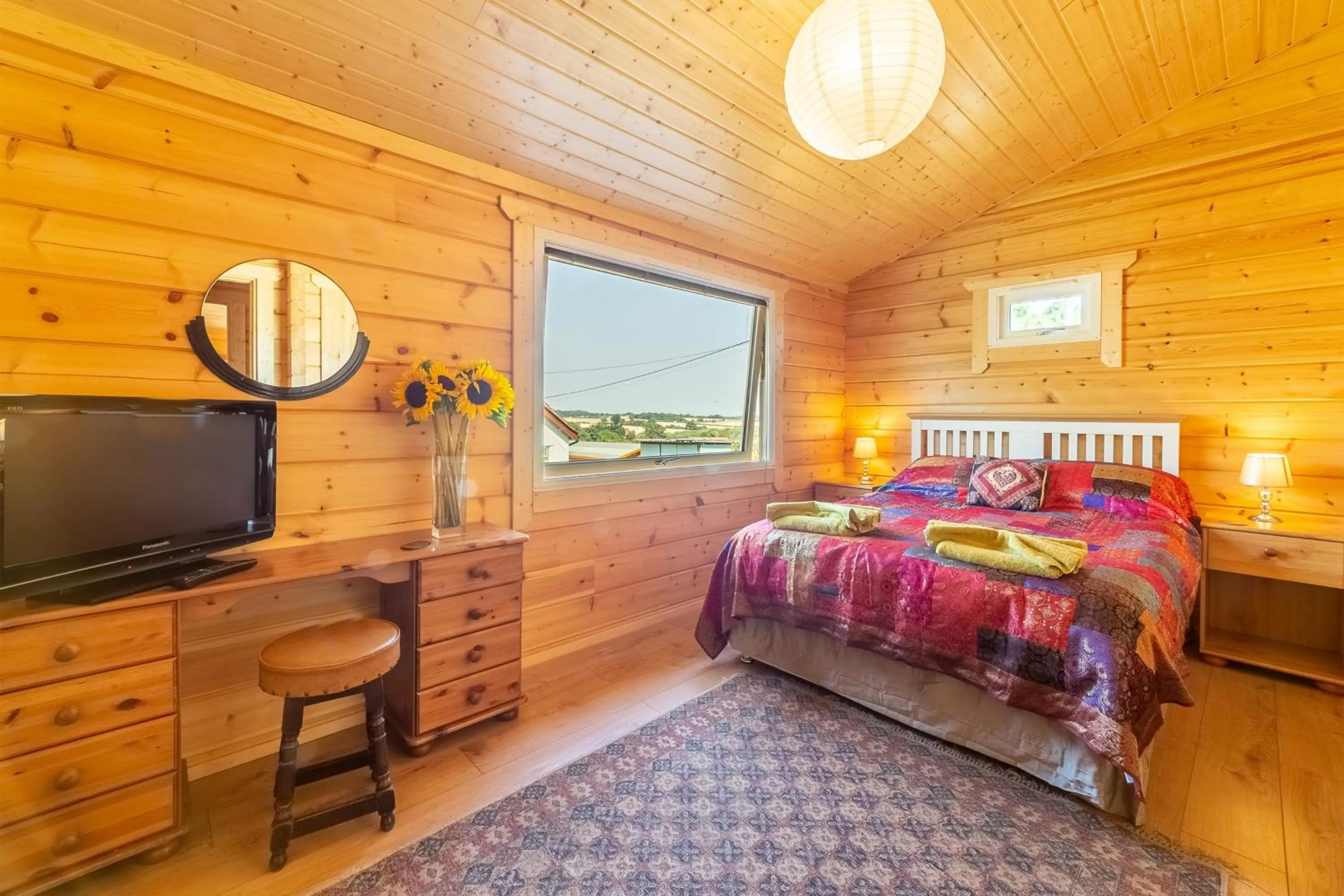 Property building, Bed in The Lodge