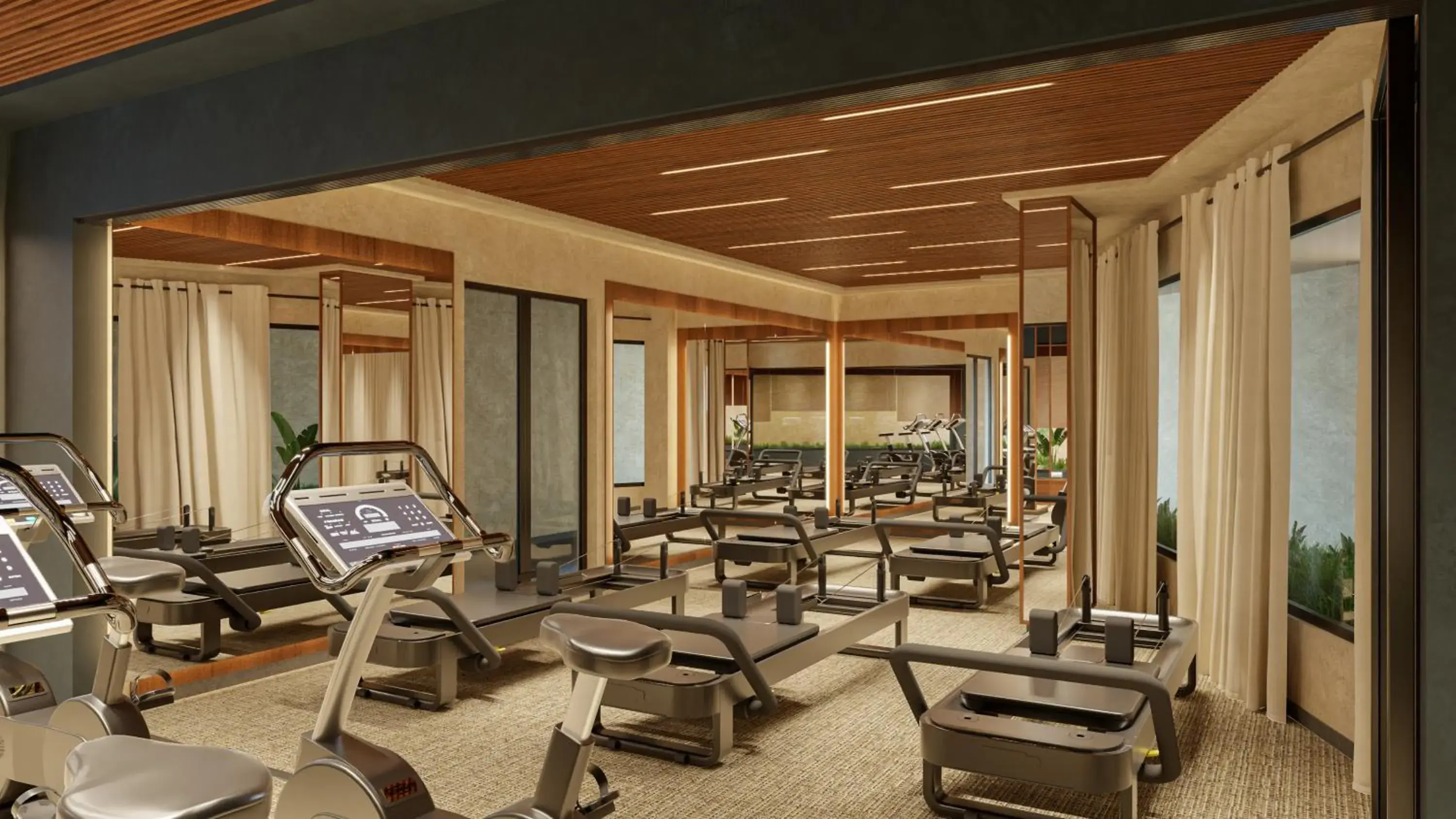 Fitness centre/facilities in HD Beach Resort Fitness centre/facilities in HD Beach Resort