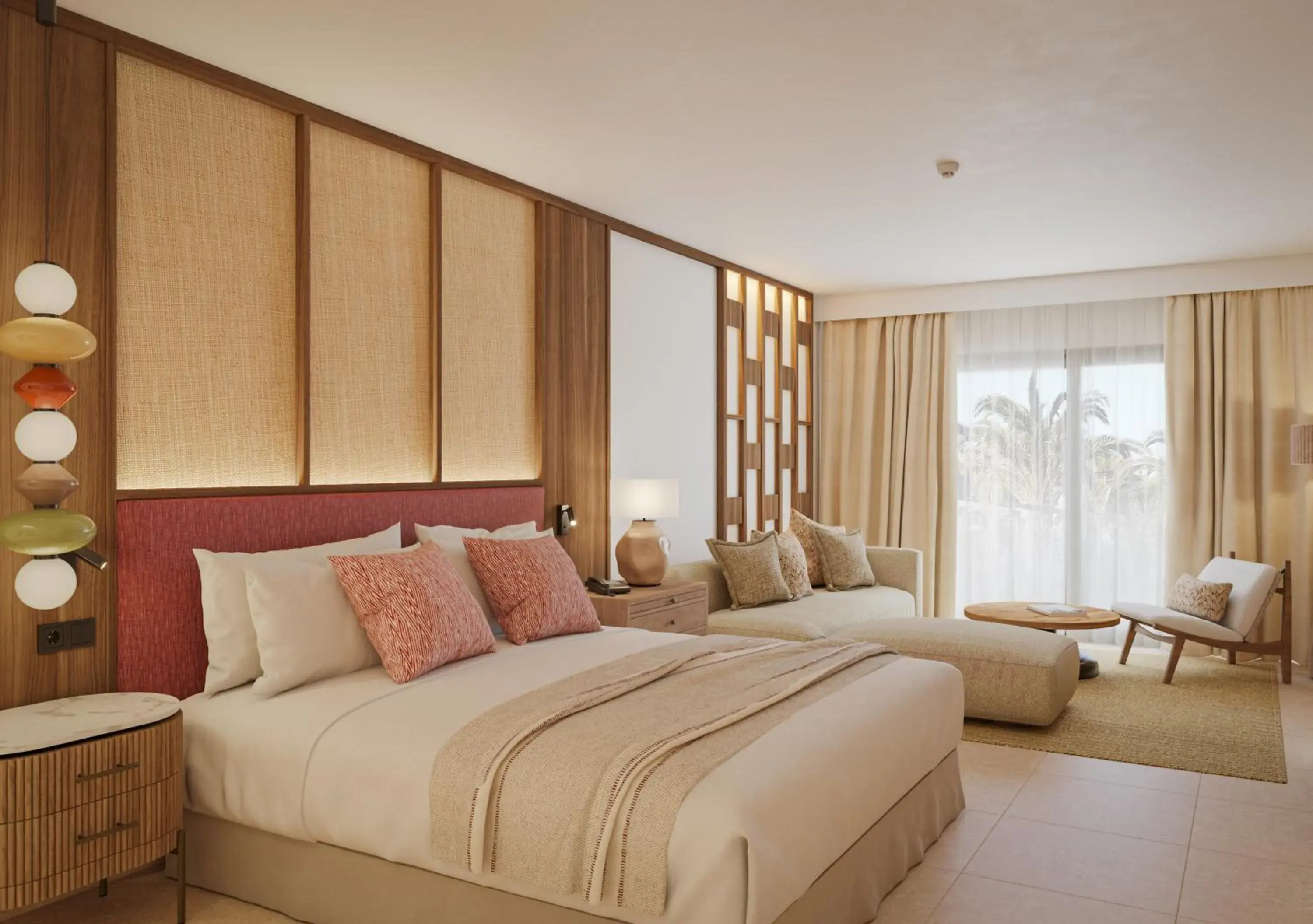 Bed in HD Beach Resort Bed in HD Beach Resort