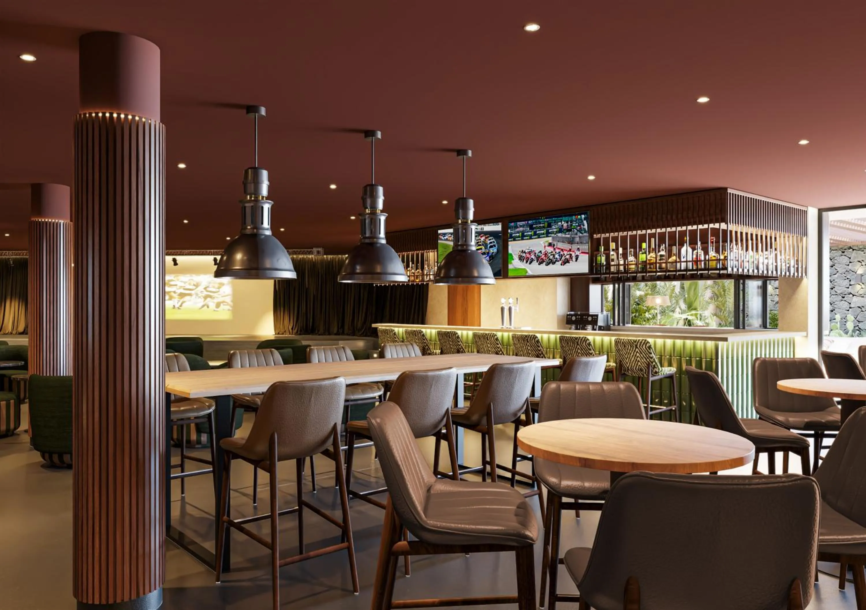 Lounge or bar in HD Beach Resort