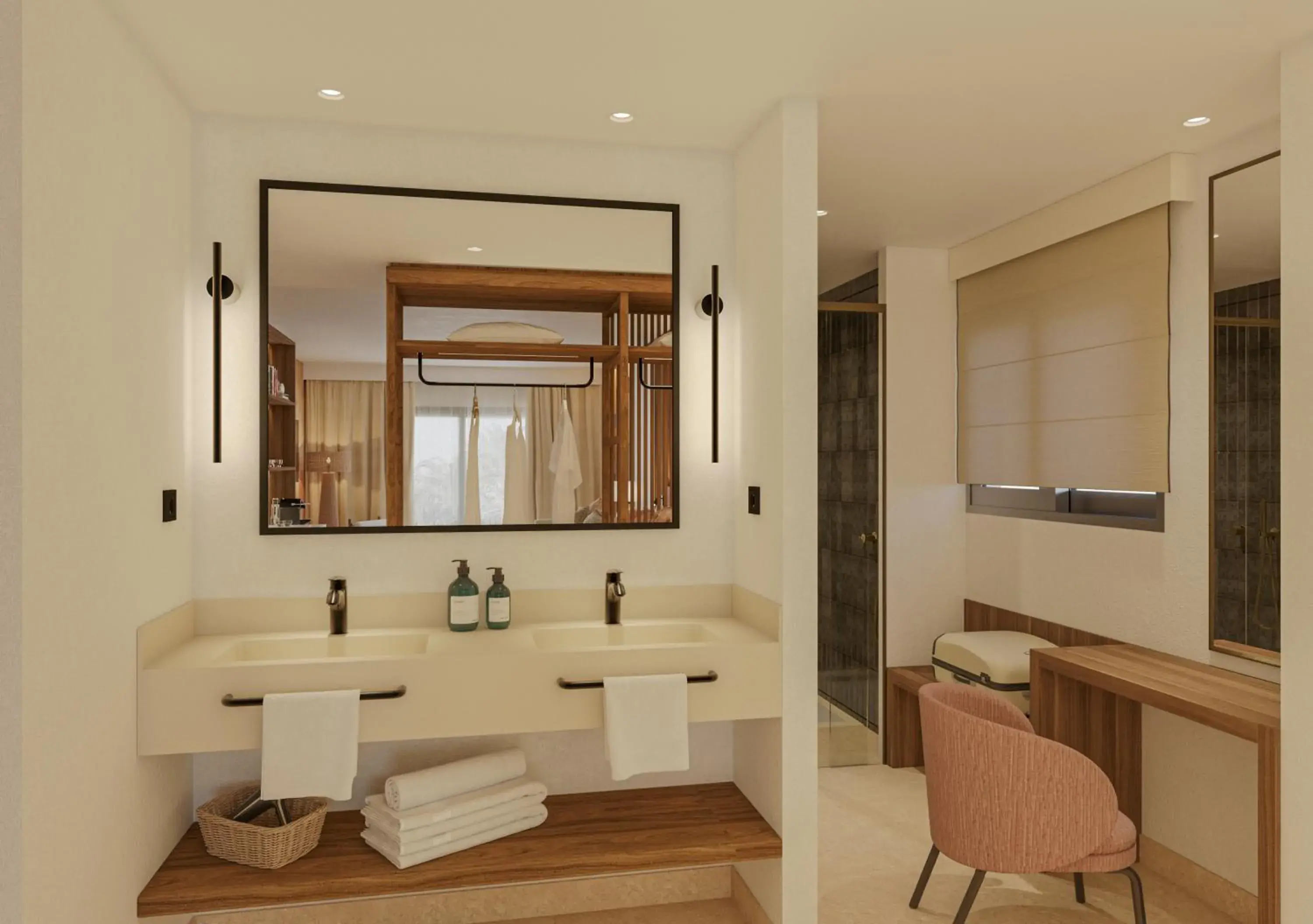 Bathroom in HD Beach Resort Bathroom in HD Beach Resort