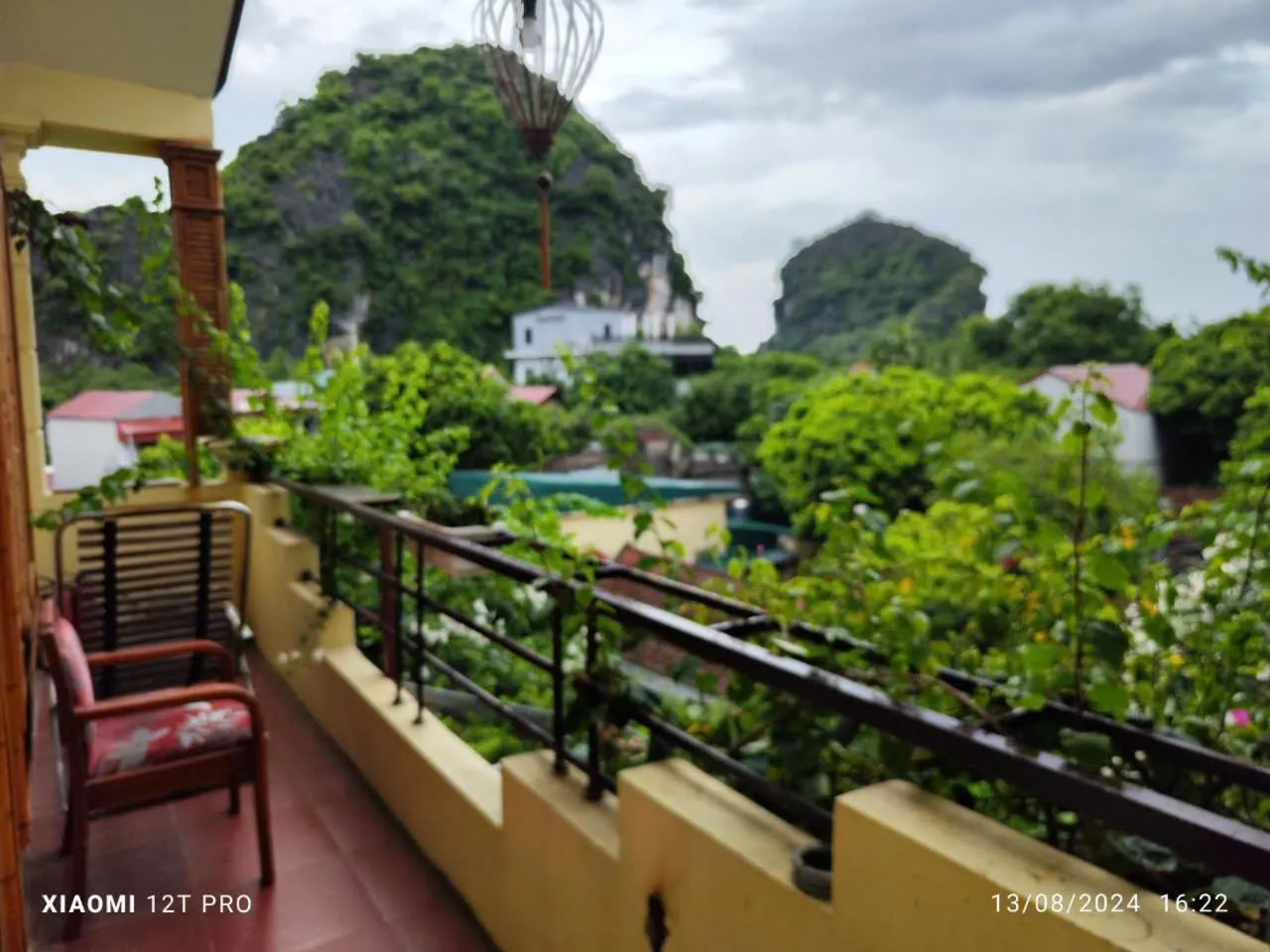 Balcony/Terrace in Trang An Central Homestay