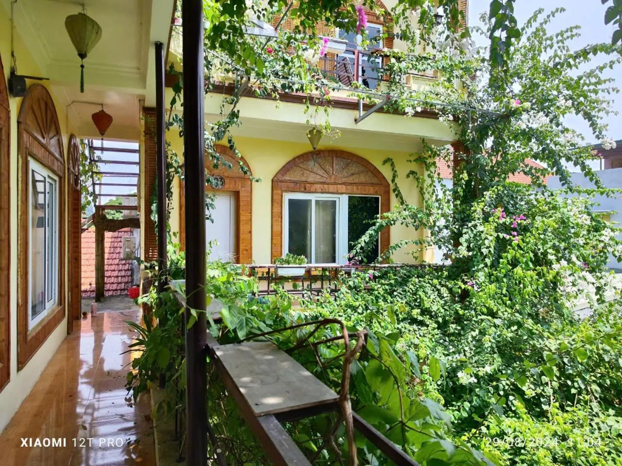 Balcony/Terrace in Trang An Central Homestay