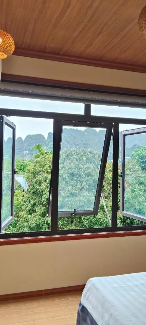 Bed in Trang An Central Homestay