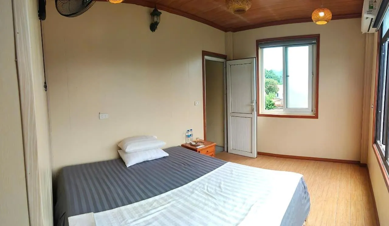 Bed in Trang An Central Homestay