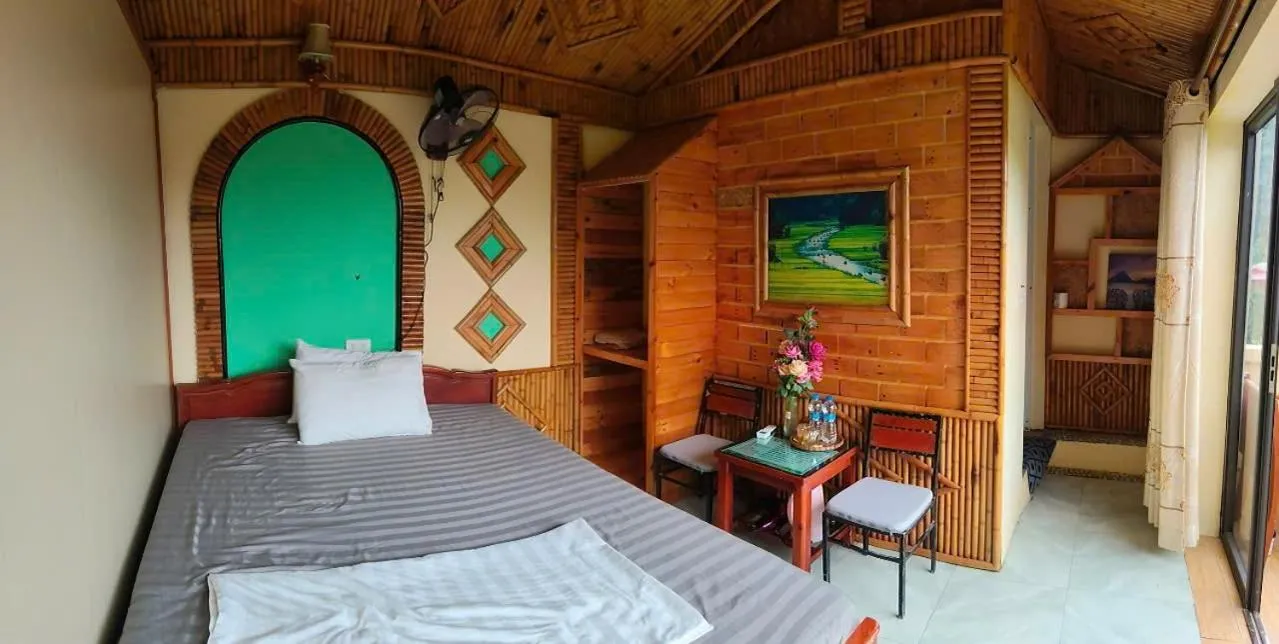 Bed in Trang An Central Homestay