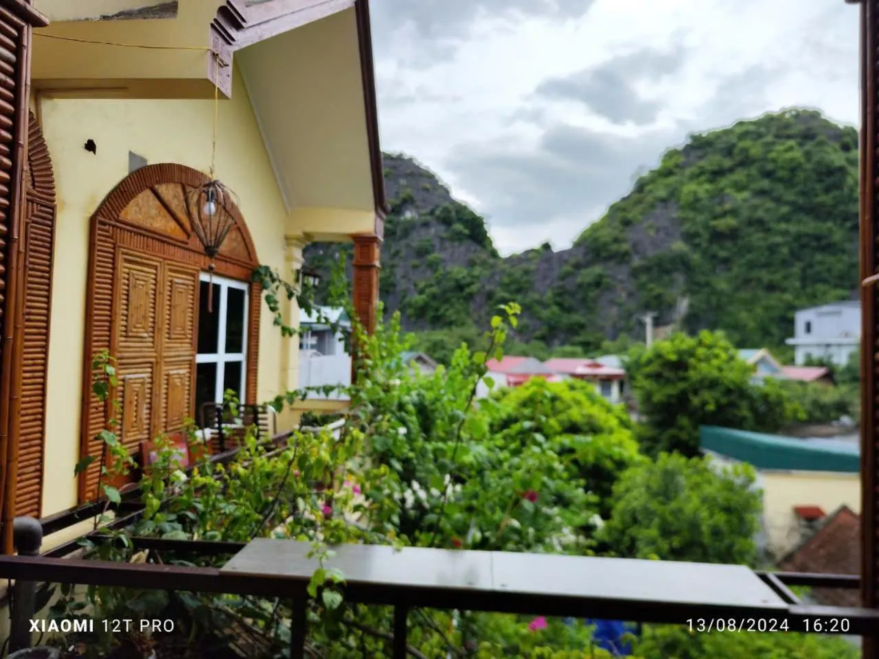 Garden view in Trang An Central Homestay