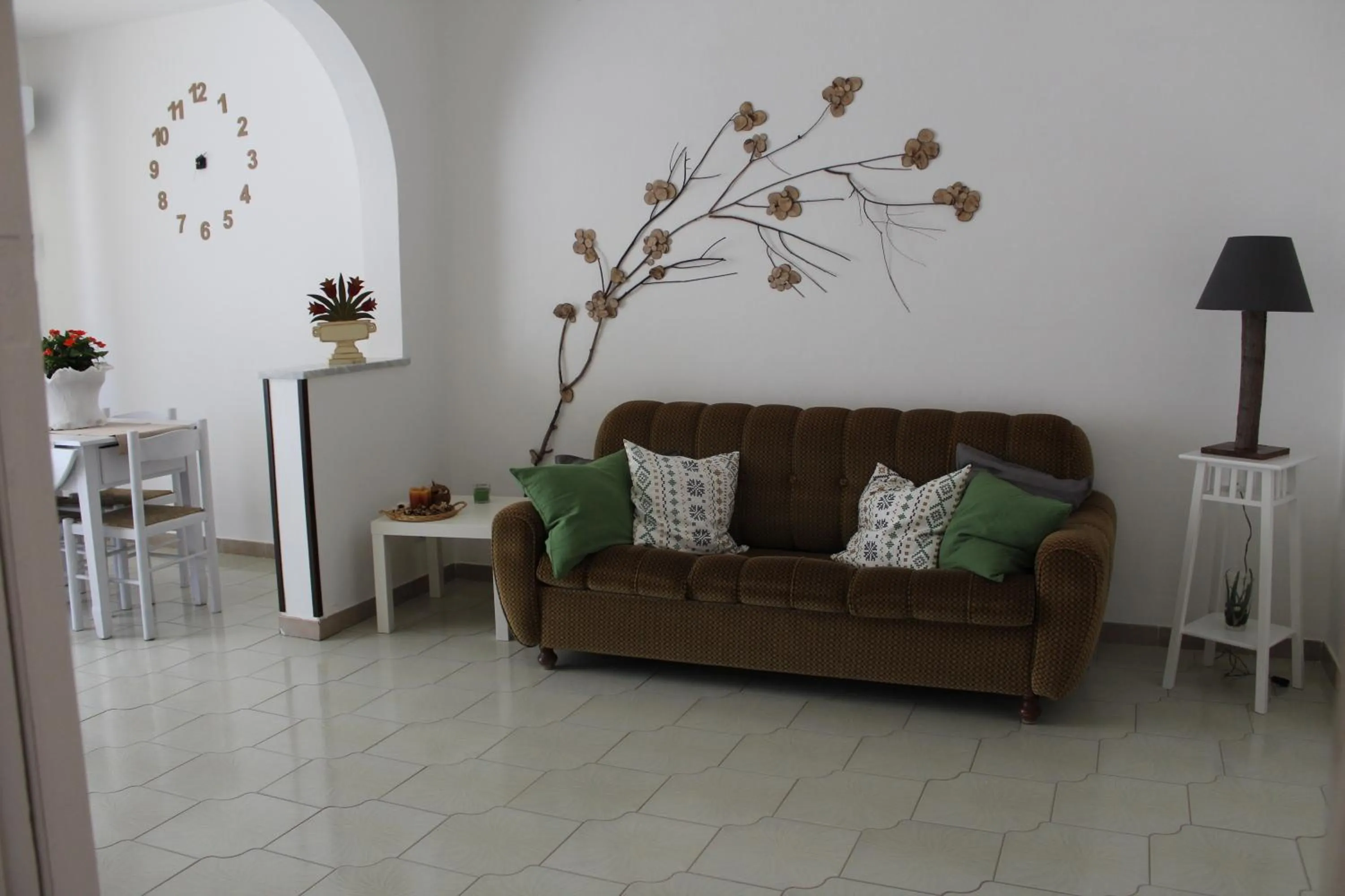 Living room in Cappuccini Green Relax