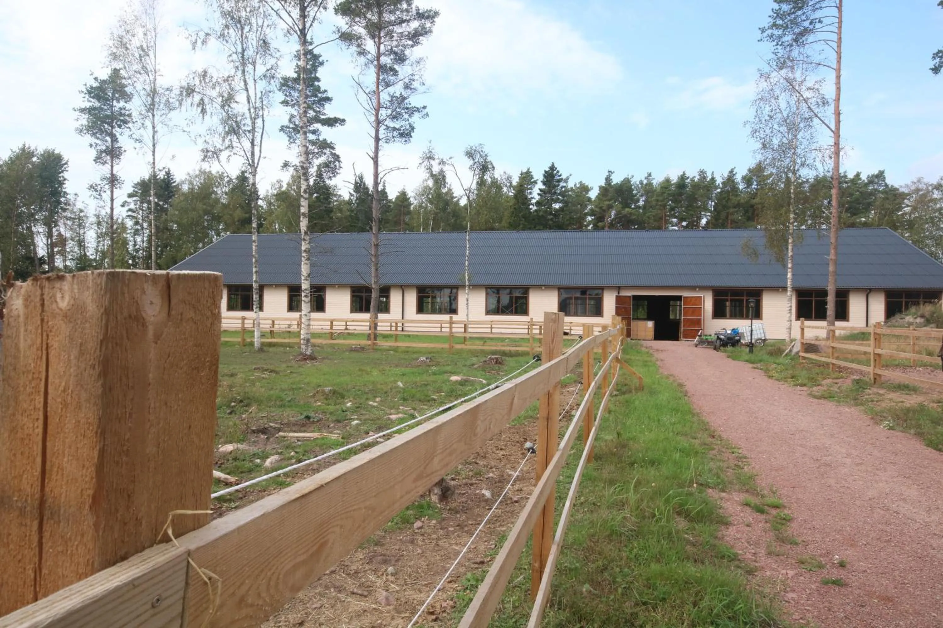 Area and facilities in Granlunda Gård