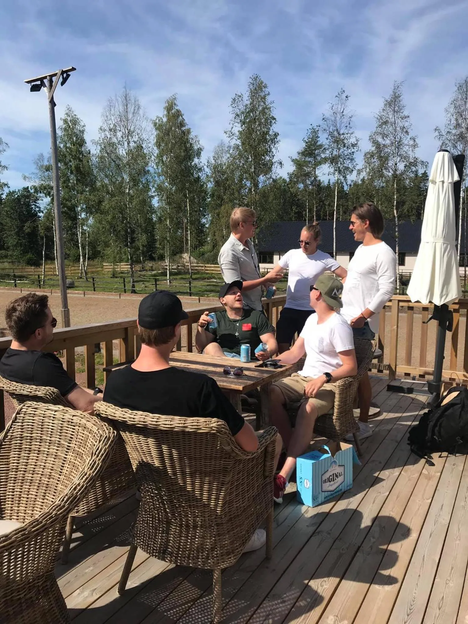 Patio in Granlunda Gård