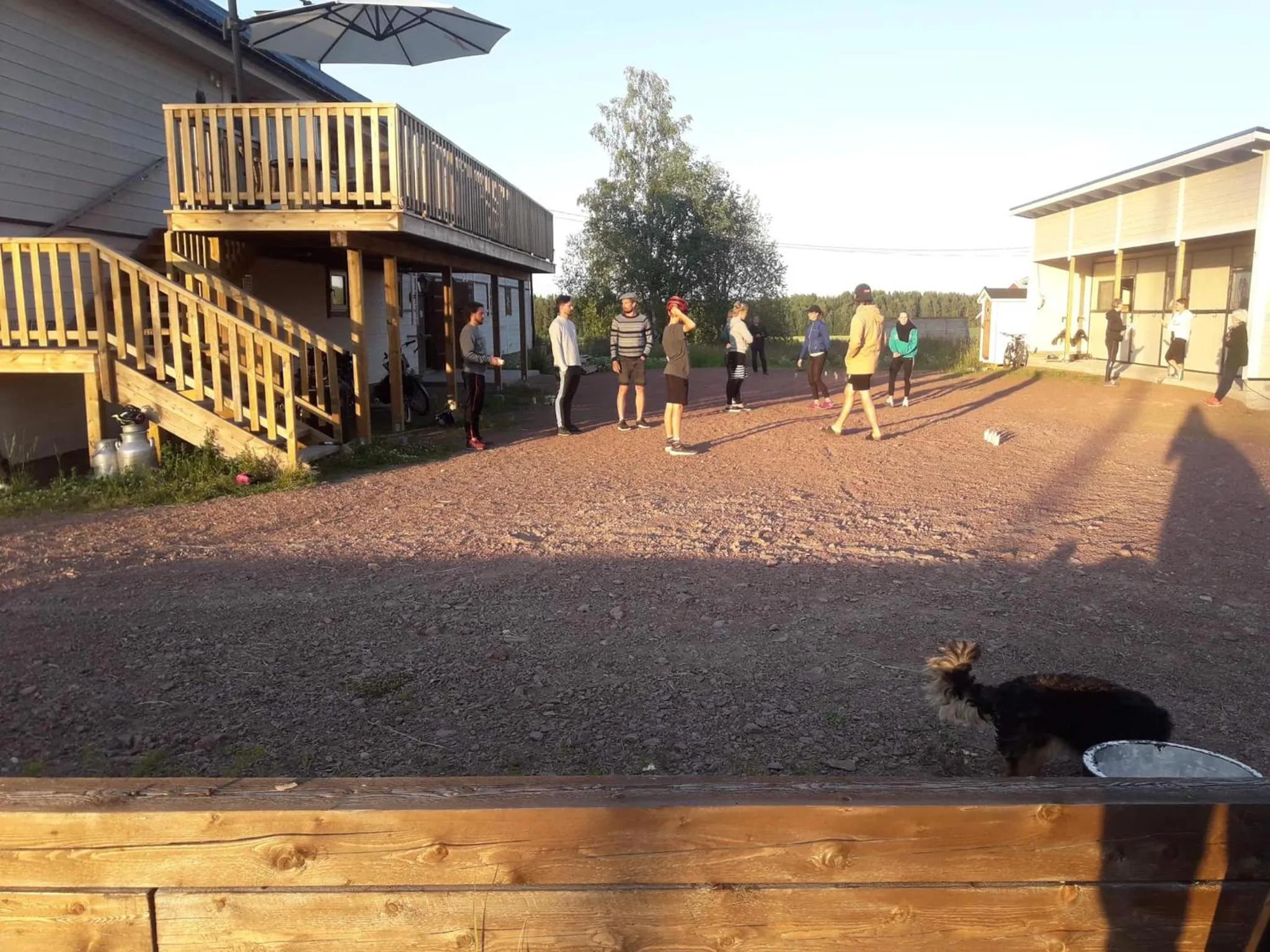 Patio in Granlunda Gård