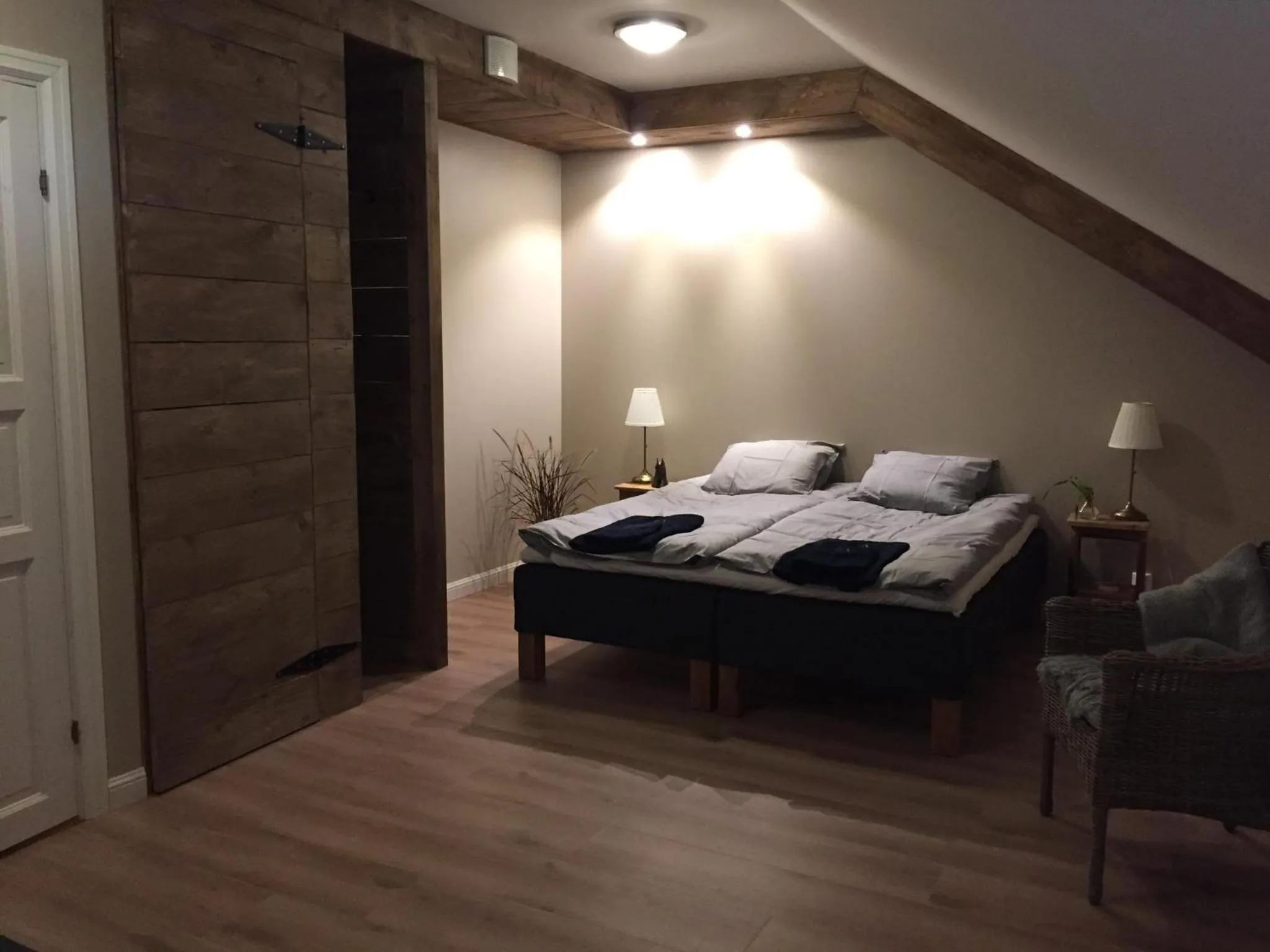 Bedroom, Bed in Granlunda Gård