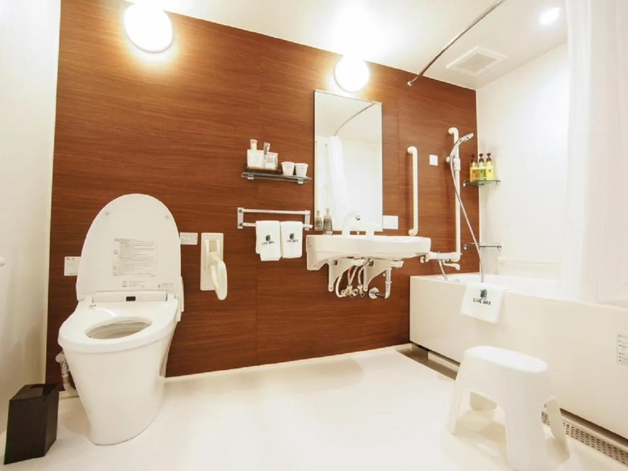 Bathroom in HOTEL LiVEMAX Himeji Shiyakusho Mae