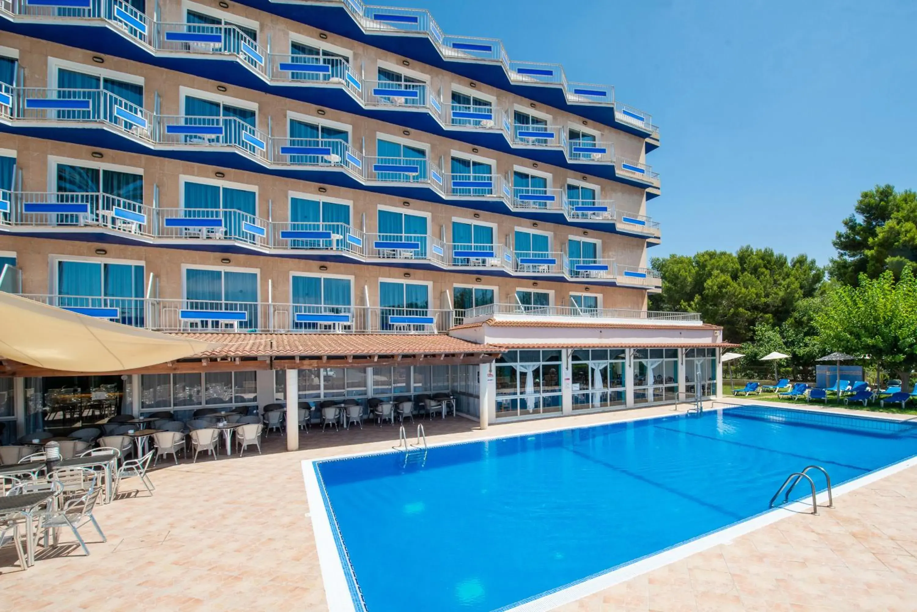 Pool view in NURA Boreal Pool view in NURA Boreal