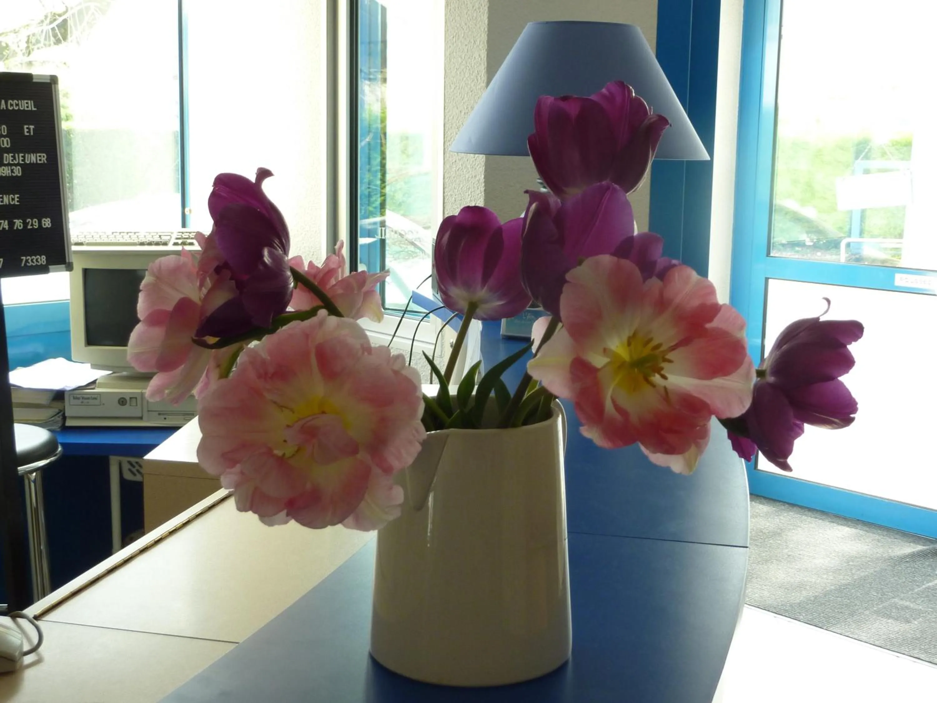 Lobby or reception in Lac'Hotel France