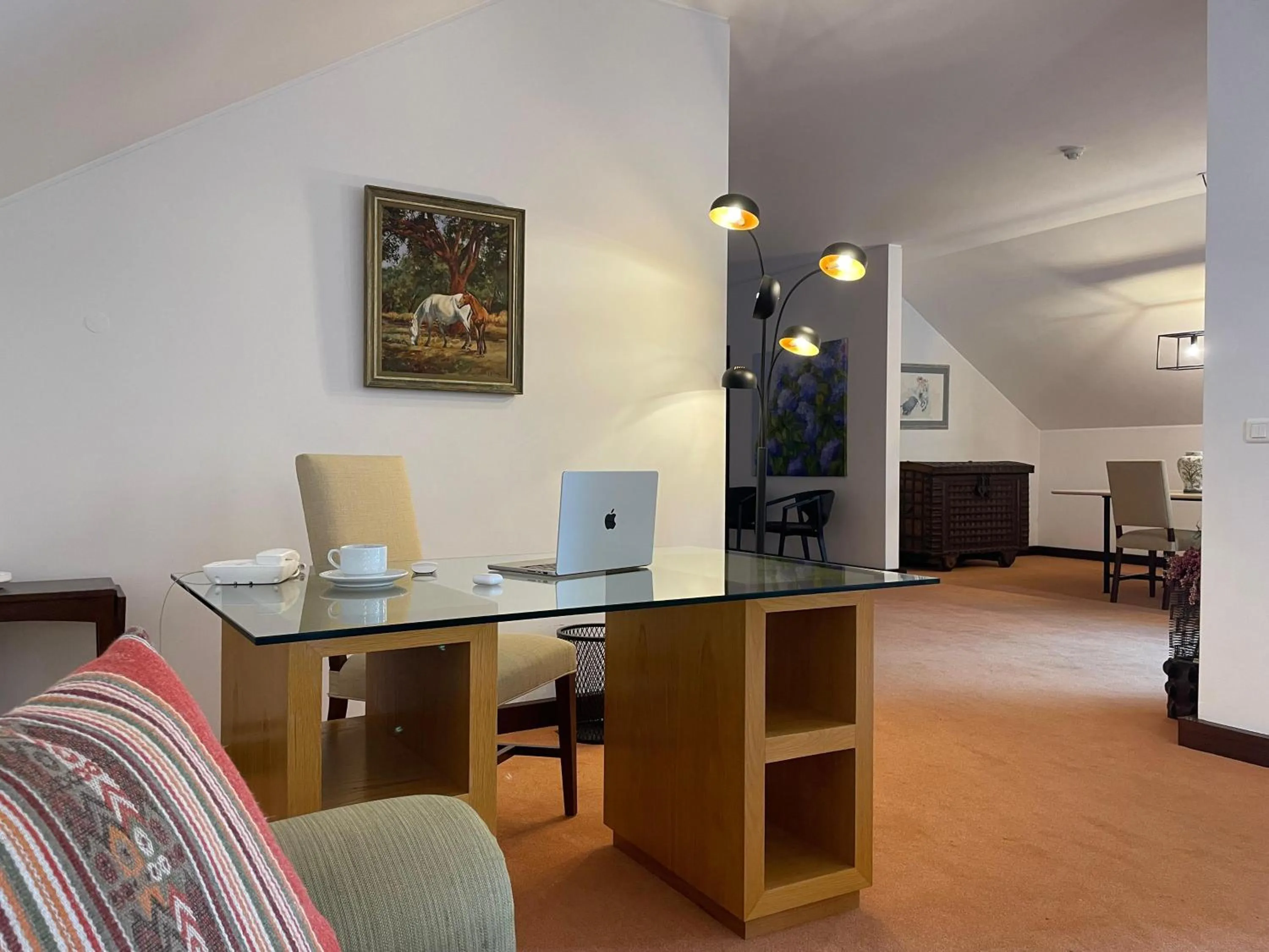 Seating area in Pateo dos Solares Charm Hotel
