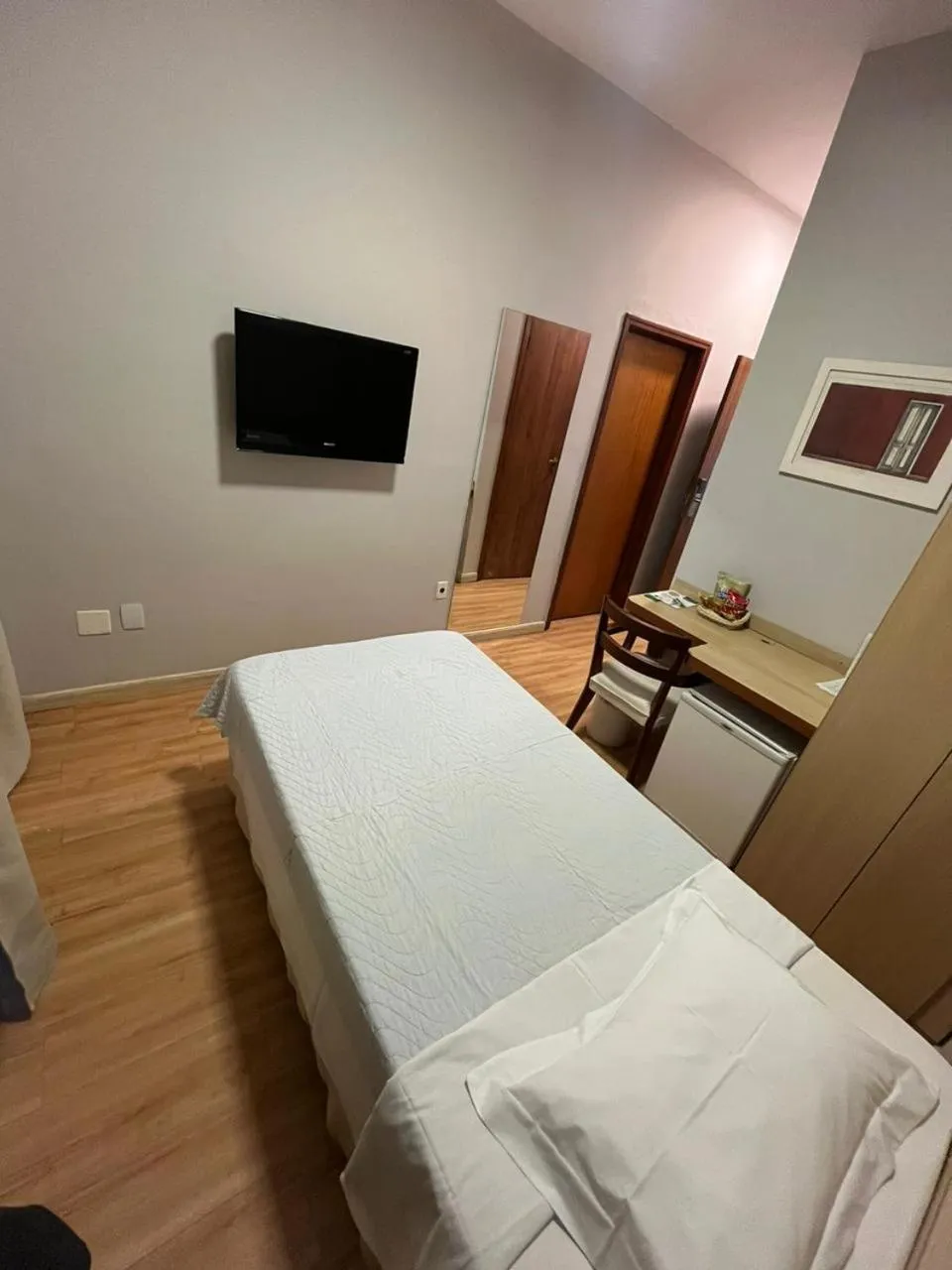 Bedroom, Bed in Hotel Serra de Jundiaí