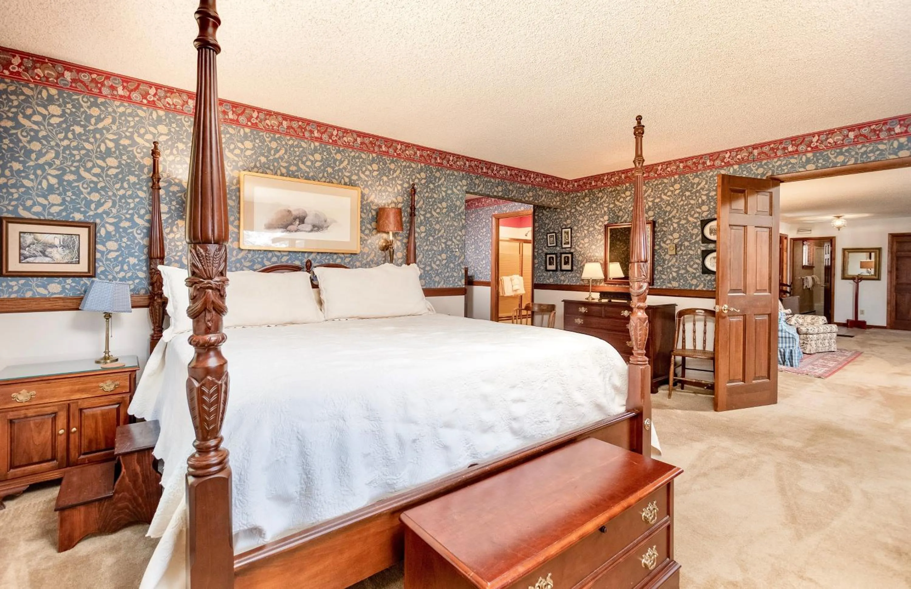 Bedroom, Bed in Macmillan Home