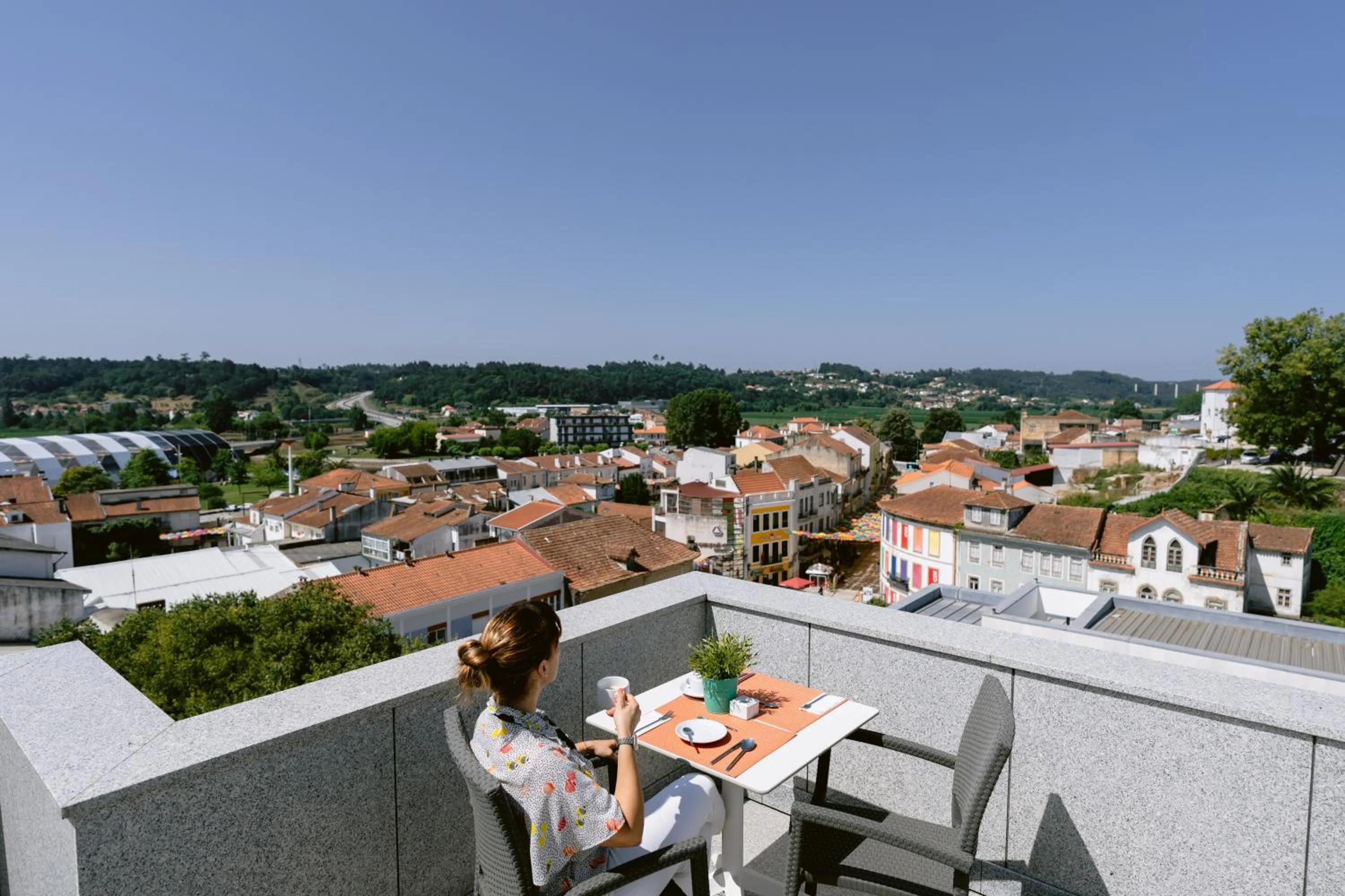 Balcony/Terrace in Hotel Conde de Agueda