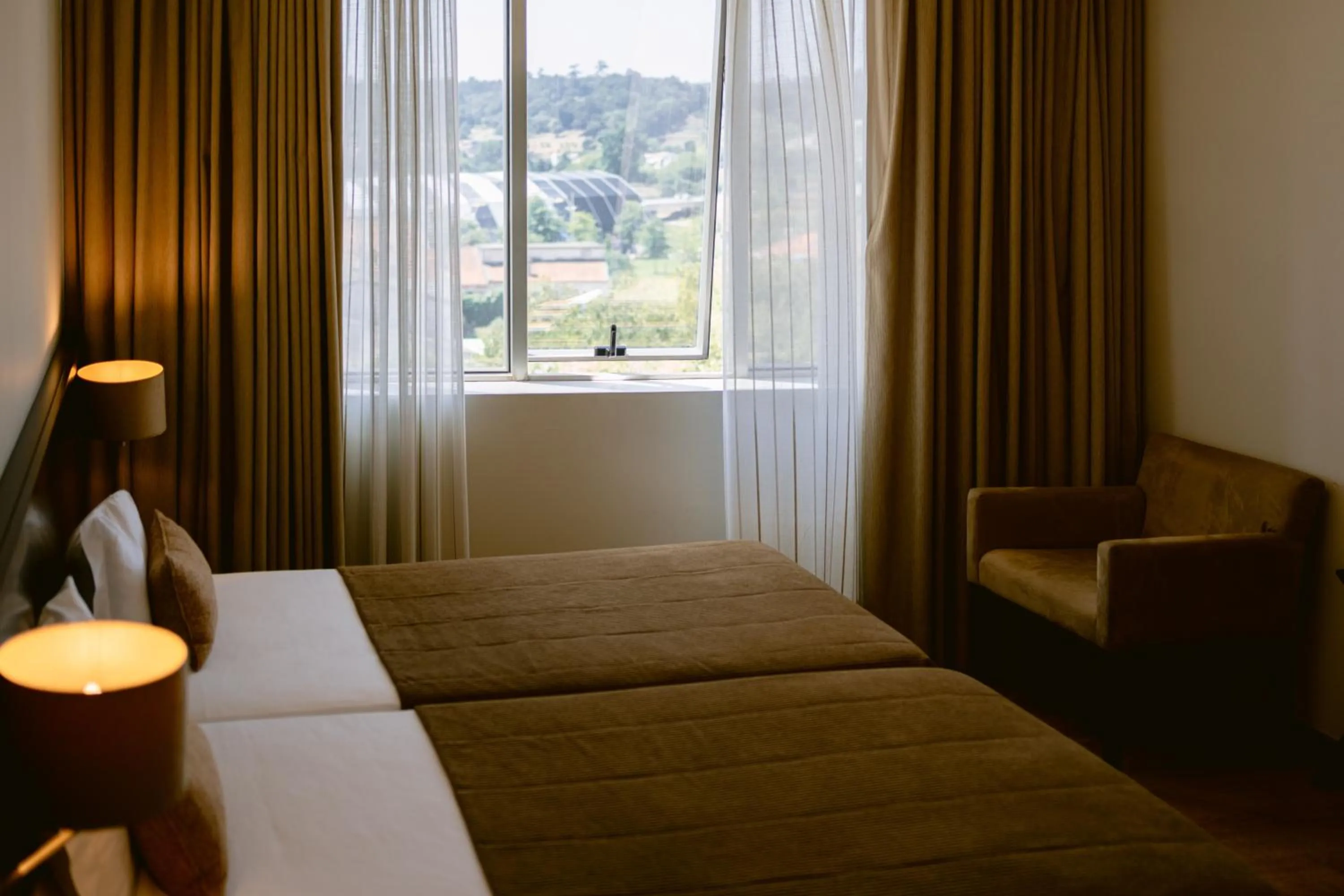 Bed in Hotel Conde de Agueda