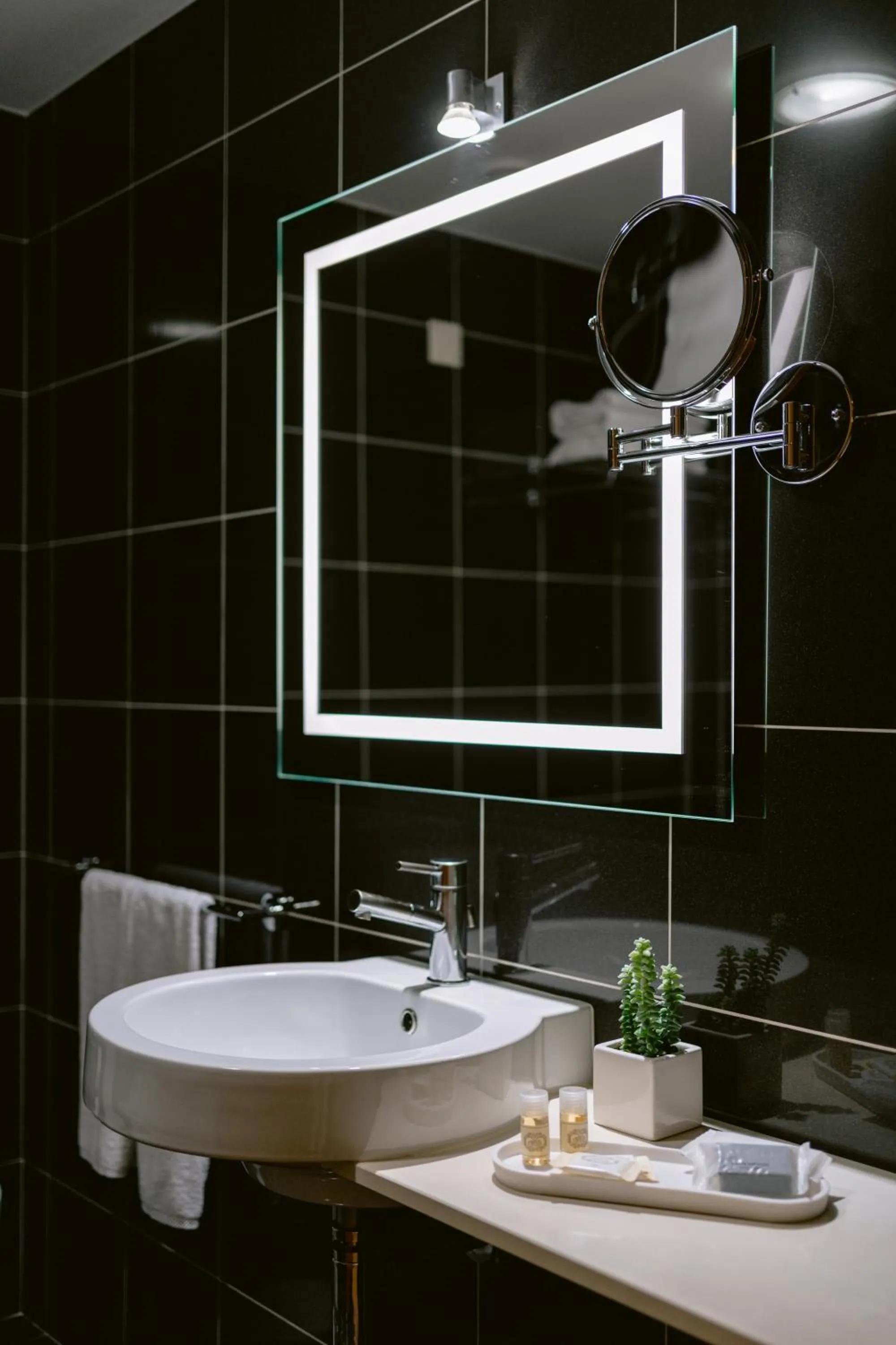 Toilet in Hotel Conde de Agueda