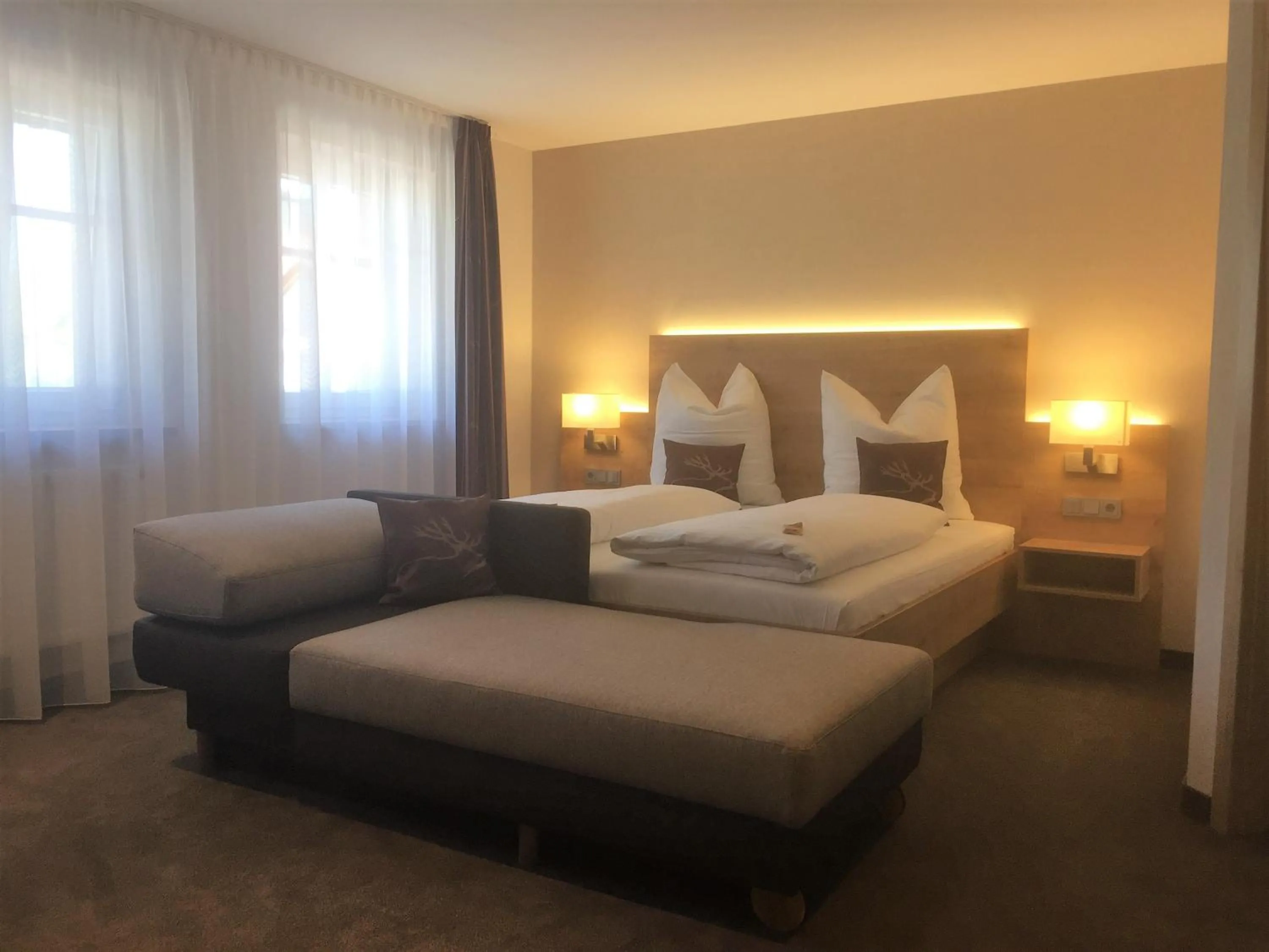 Bed in Gästehaus - Kretschmannshof