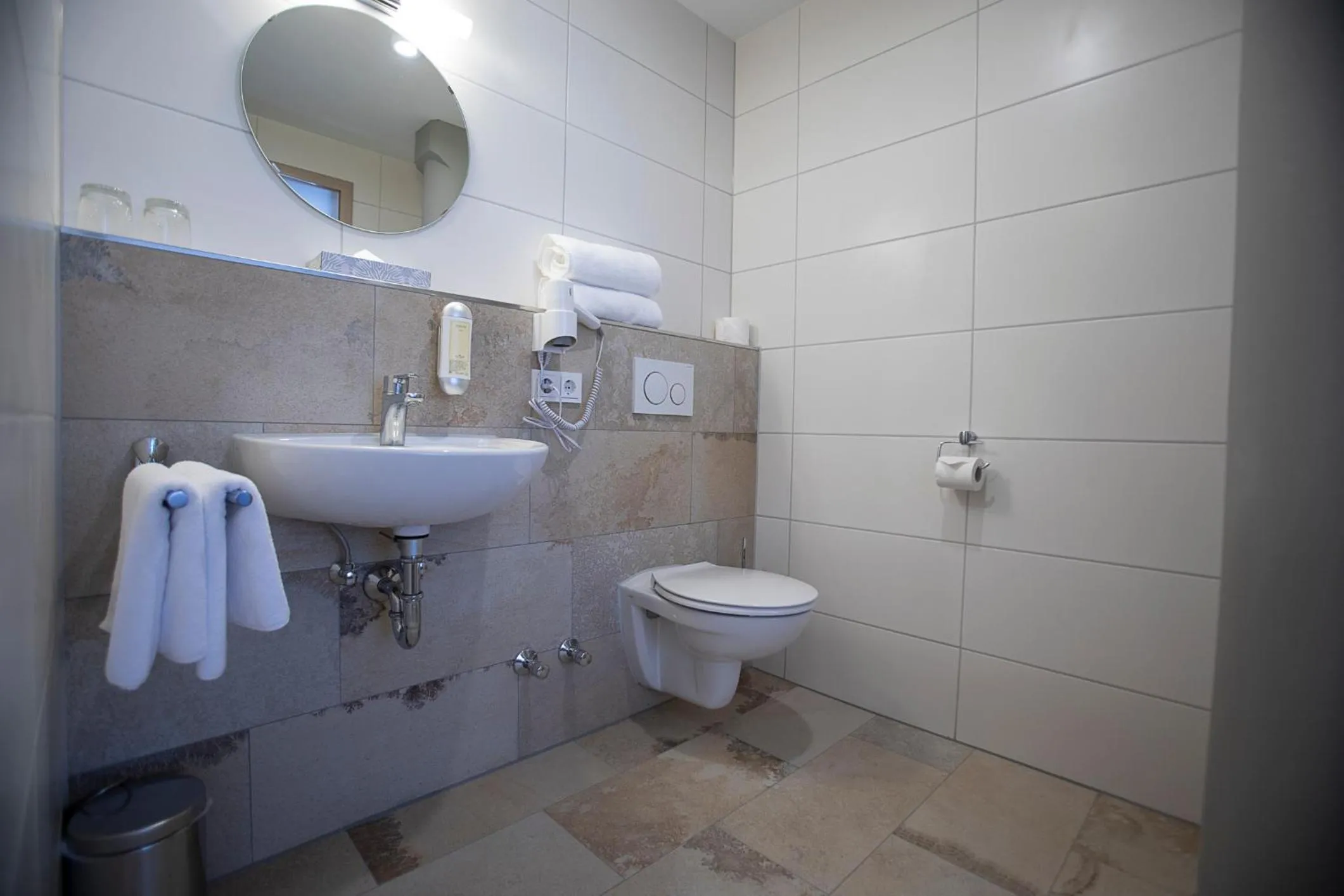 Toilet in Gästehaus - Kretschmannshof