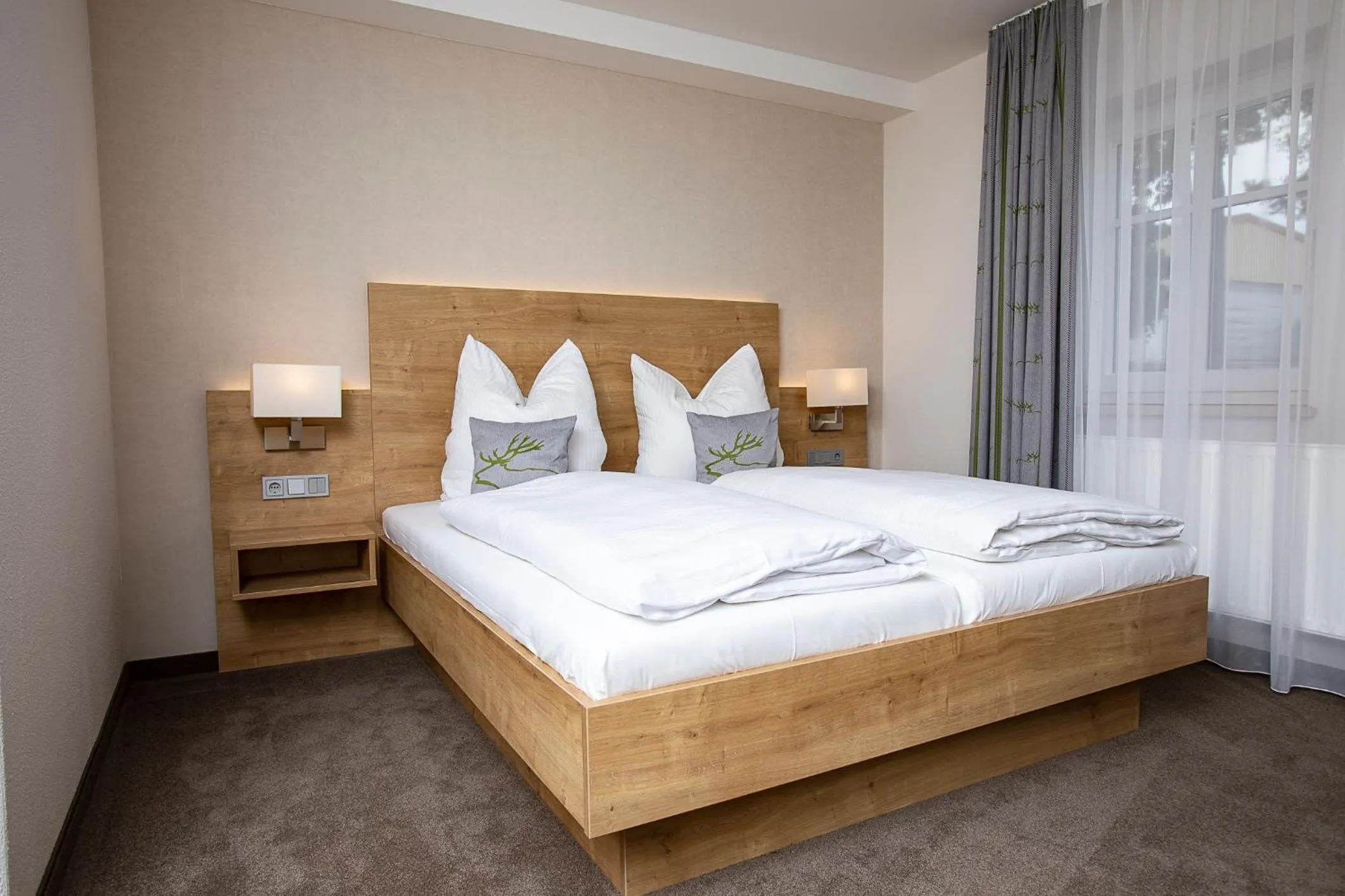 Bed in Gästehaus - Kretschmannshof