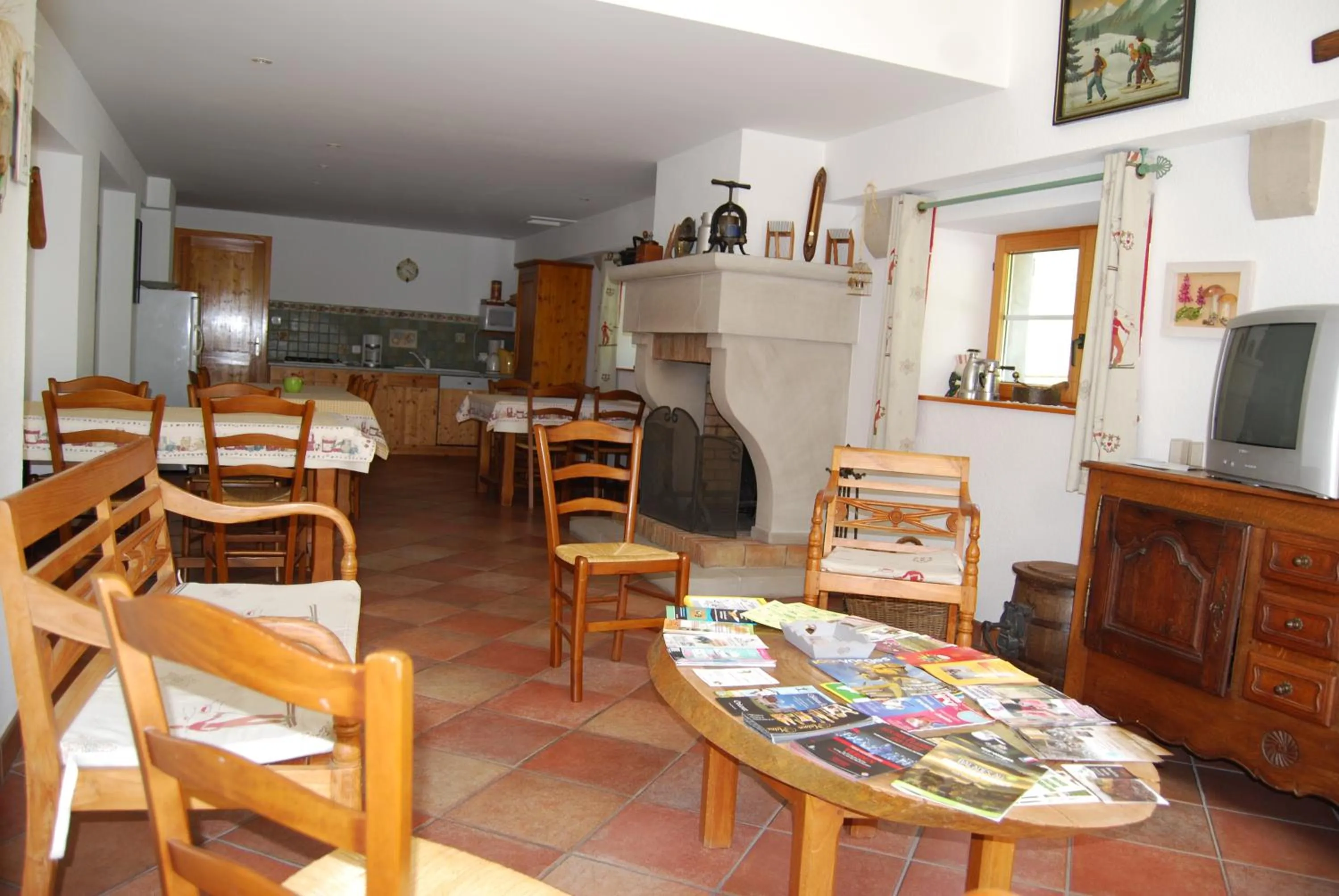 Communal lounge/ TV room in Chambre d'hôtes Kieffer Le Grand Bienfaisy