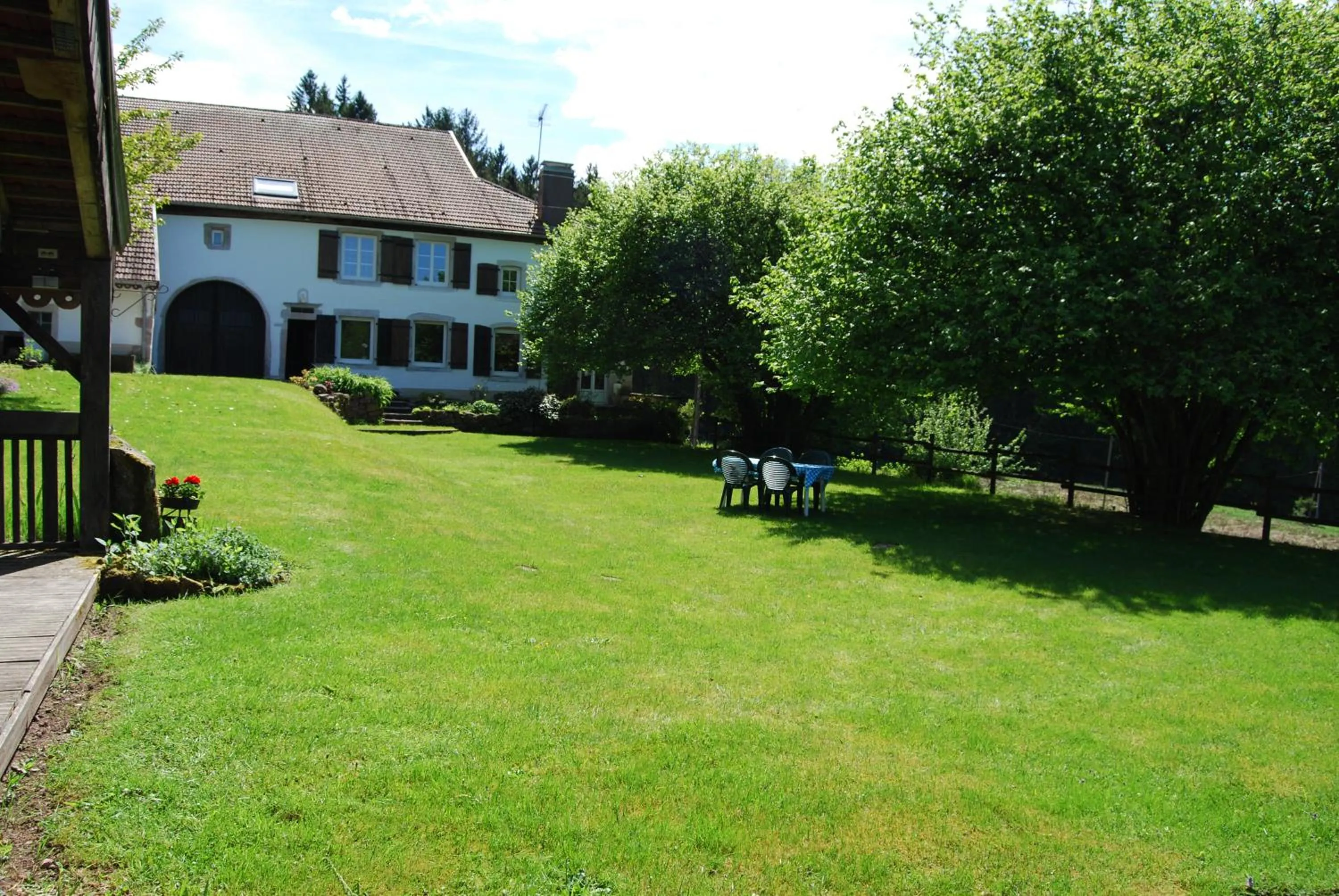 Garden in Chambre d'hôtes Kieffer Le Grand Bienfaisy