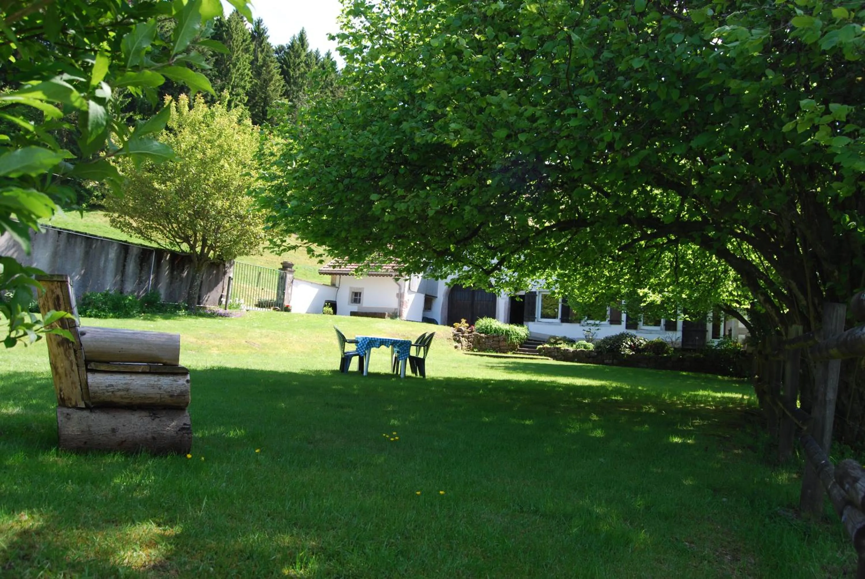 Garden in Chambre d'hôtes Kieffer Le Grand Bienfaisy